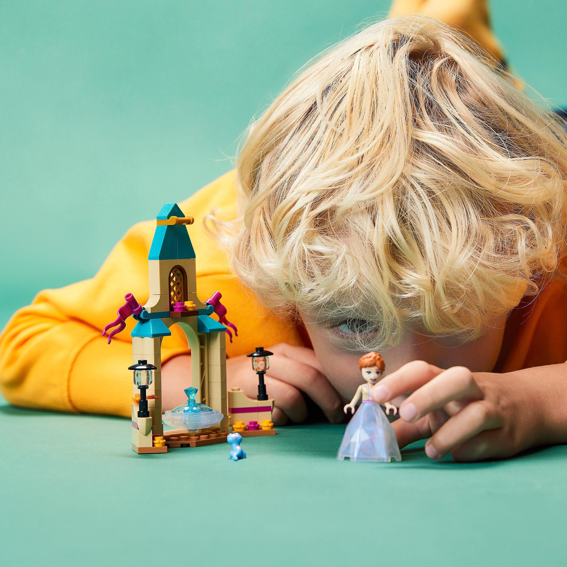 LEGO® Konstruktionsspielsteine »Annas Schlosshof (43198), LEGO® Disney«, (74 St.)