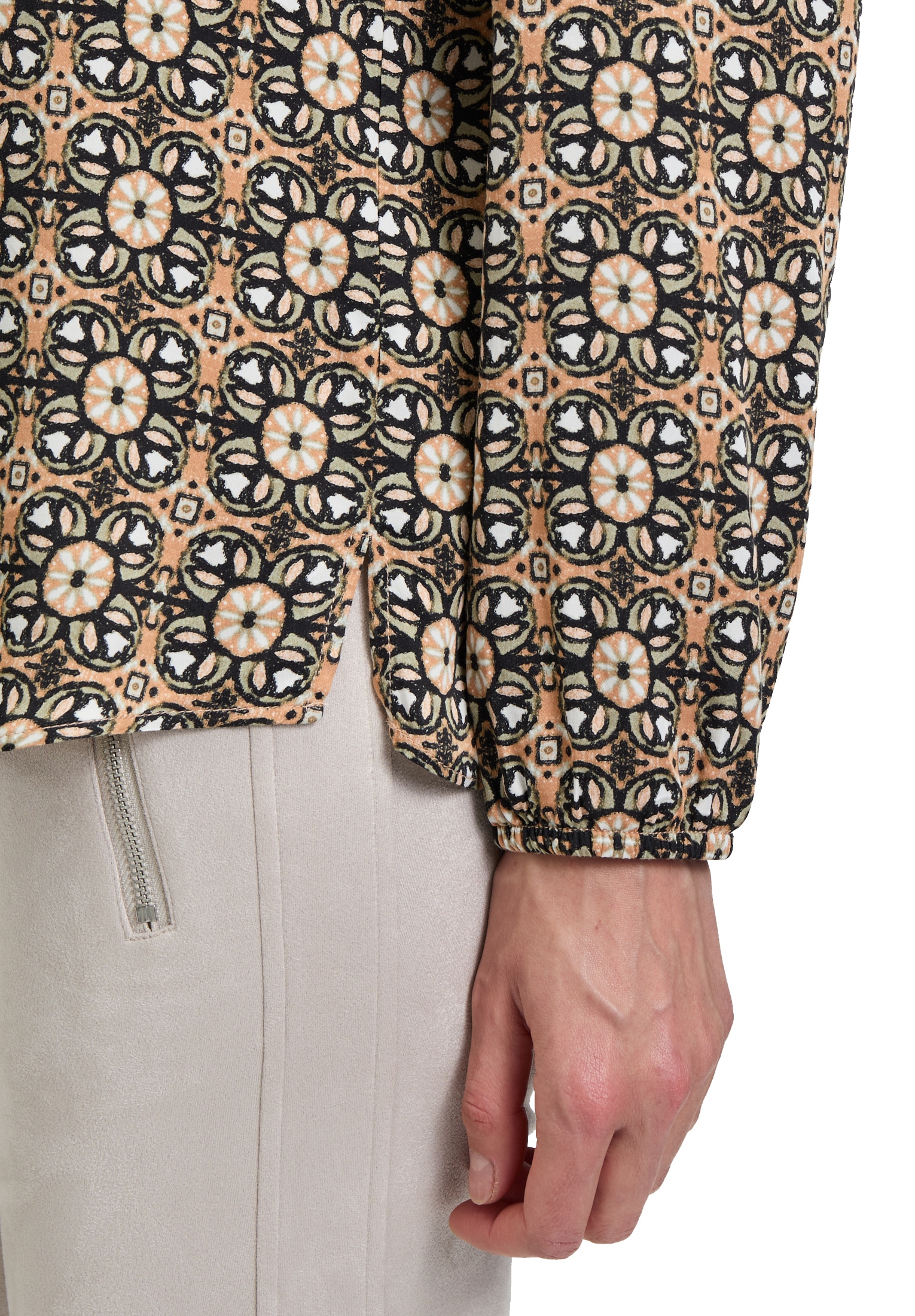 Cartoon Shirtbluse »Cartoon Damen Blusenshirt mit Muster«