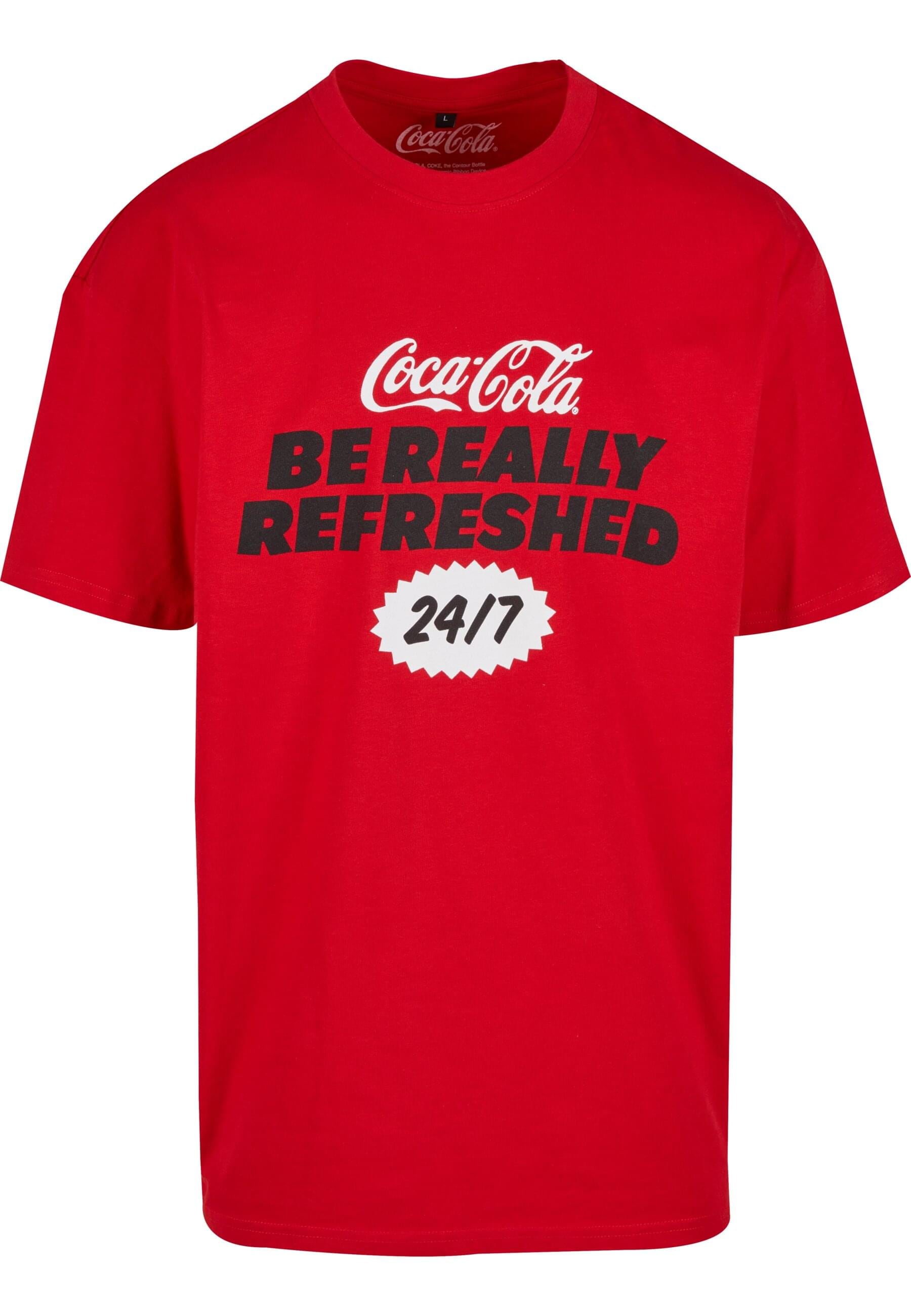 Merchcode T-Shirt "Merchcode Coca Cola Refreshed Oversize Tee" 1 Stk. tlg. günstig online kaufen