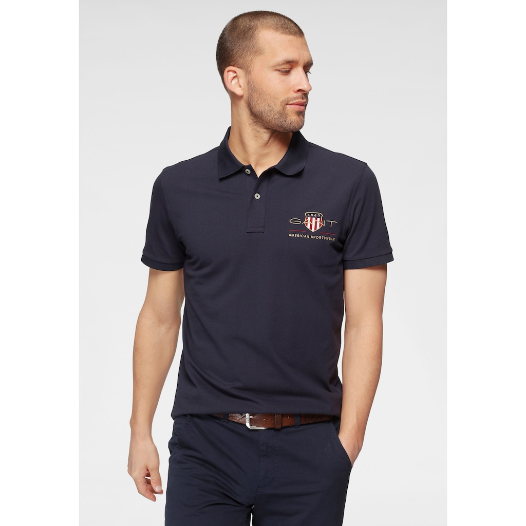 Gant Poloshirt »REGULAR FIT ARCHIEVE SHIELD PIQUE«