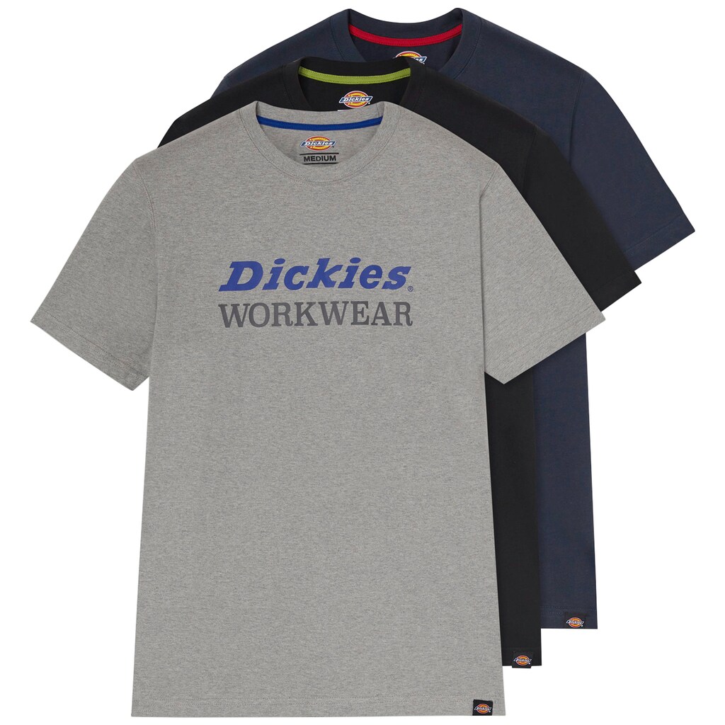 Dickies T-Shirt »Rutland-Graphic«, (Set, 3 tlg.)