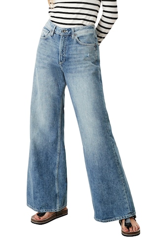 Q/S by s.Oliver Weite Jeans, mit kleinen Destroyed-Effekten kaufen