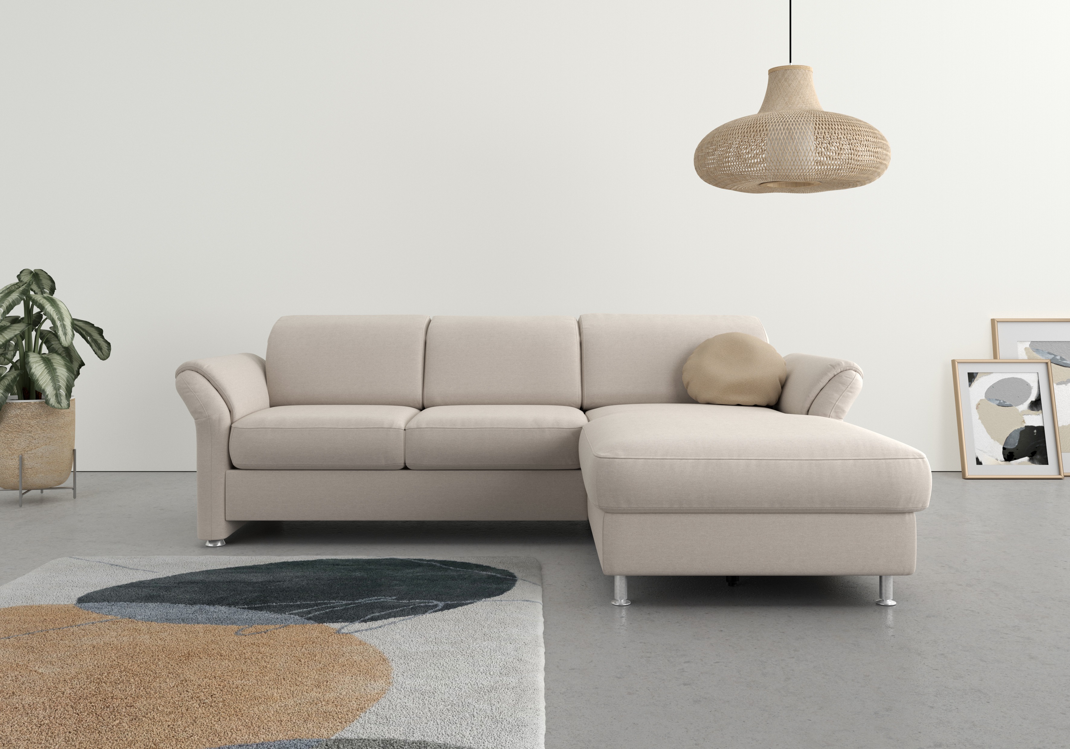 Thumbnail - sit&more Ecksofa "Apulia L-Form", wahlweise Bettfunktion, Bettkasten und Kopf- und Armteilverstellung