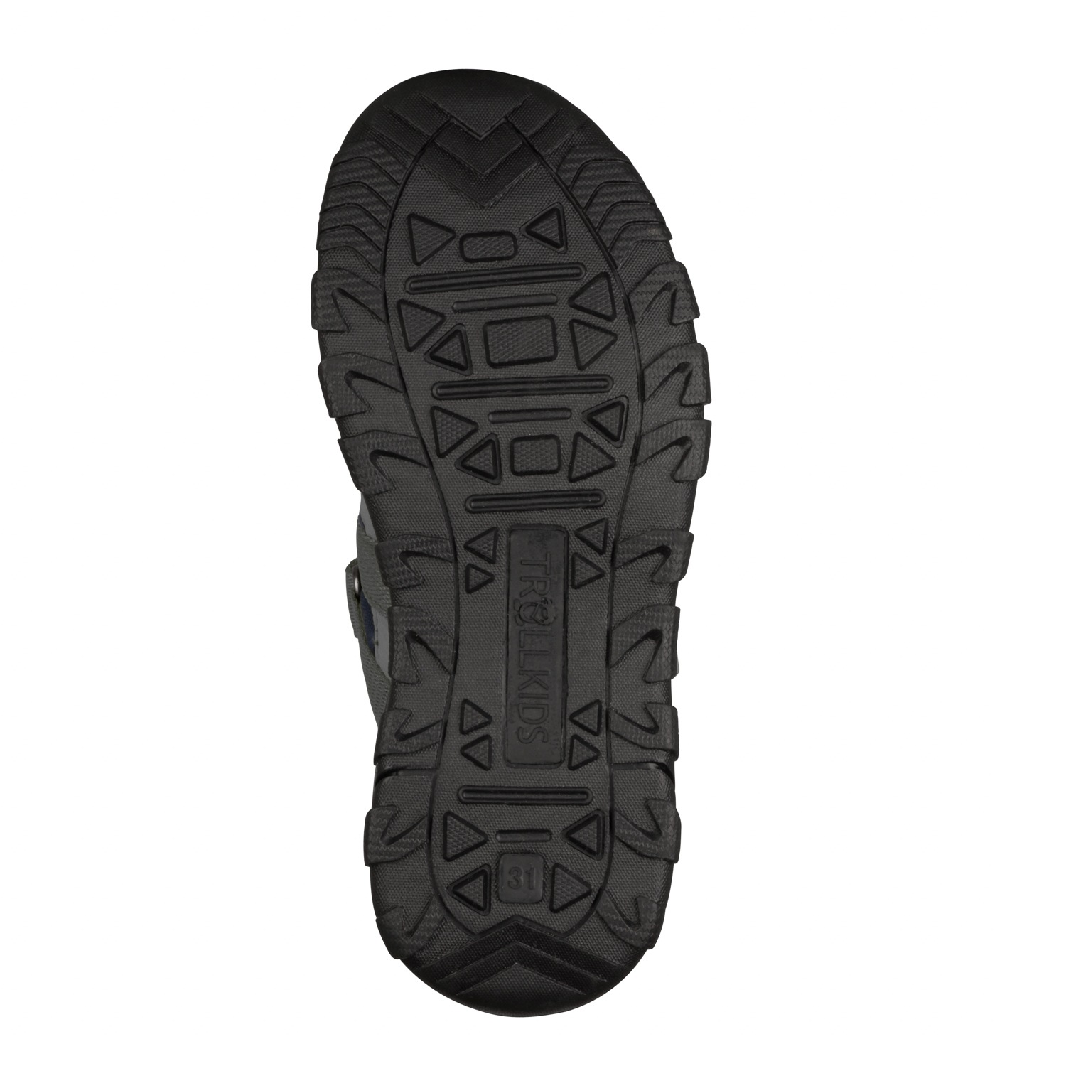 Outdoorsandale TROLLKIDS "KIDS KRISTIANSAND SANDAL XT", Kinder, Gr. 34, anthrazit, orange, Synthetik, Schuhe Outdoorsandale 3
