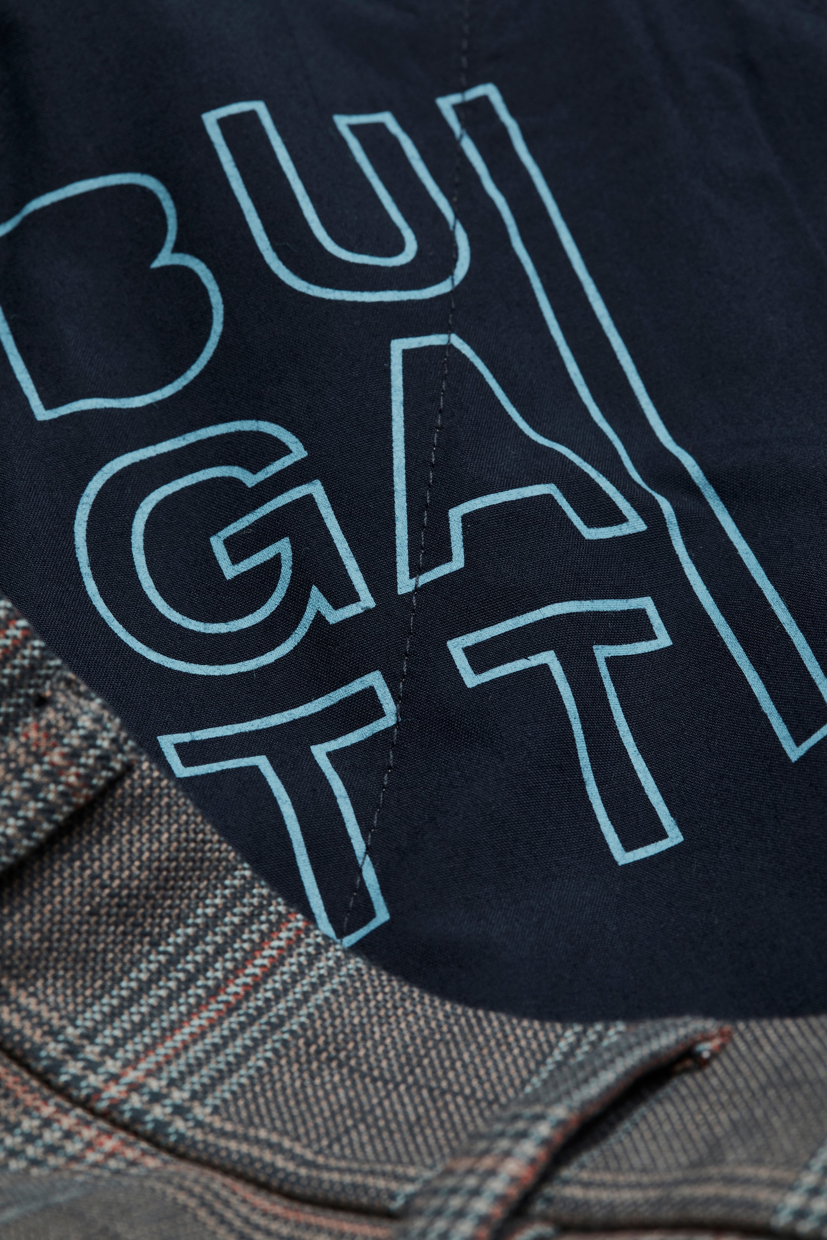 bugatti Stoffhose, mit Bundfalten