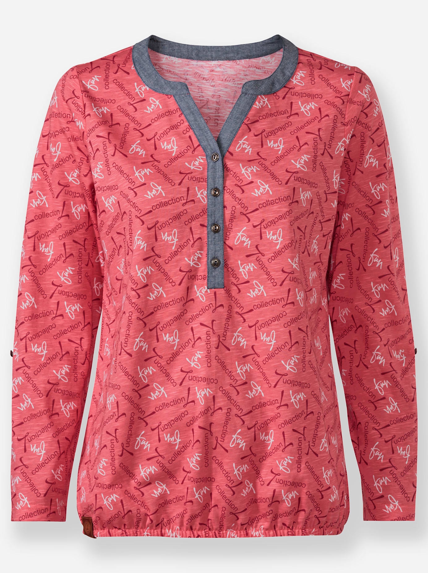 Casual Looks Langarmshirt »Shirt«, (1 tlg.)