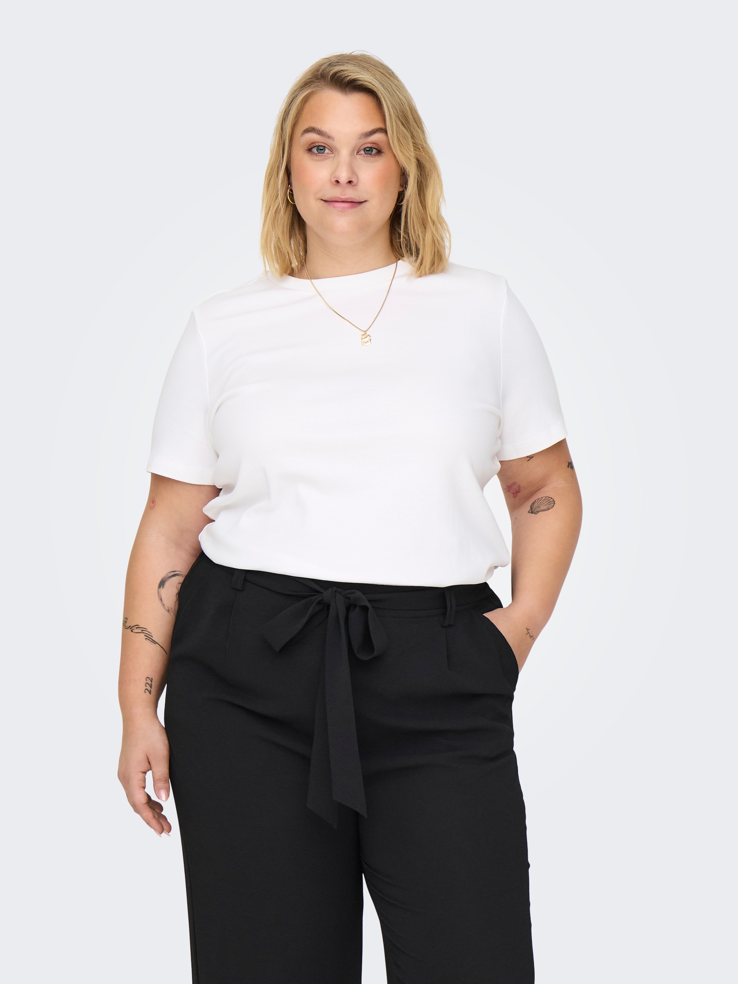 ONLY CARMAKOMA T-Shirt "CARJEN SS JEANS TEE JRS" günstig online kaufen