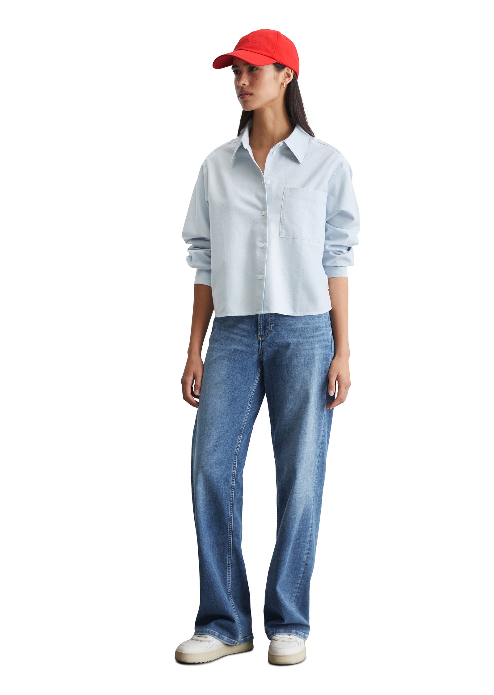 Marc O'Polo DENIM Langarmbluse »aus Organic Cotton«
