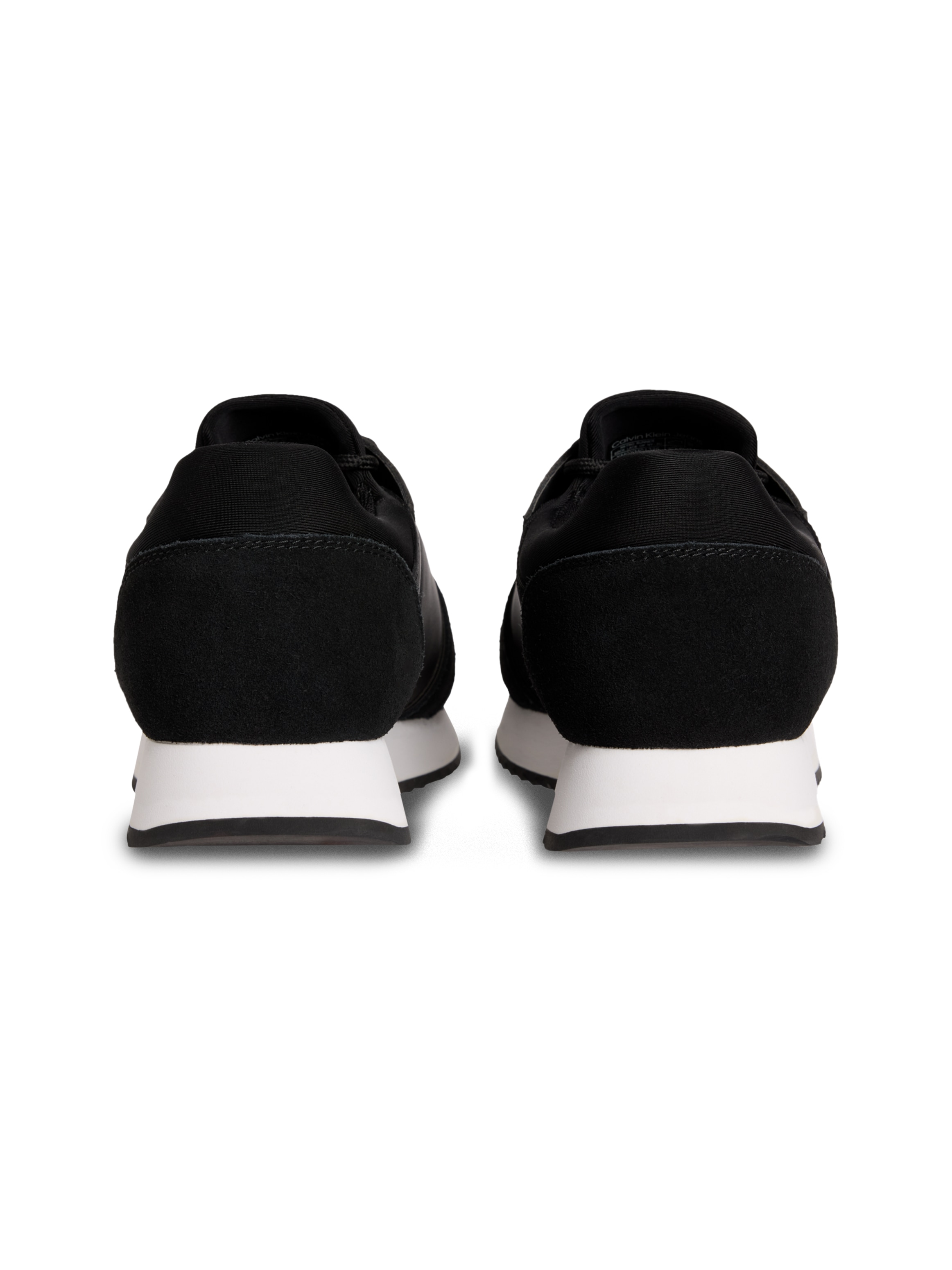 Calvin Klein Jeans Slip-On Sneaker »RETRO RUNNER SOCK LACE UP NY-SU«, Halbschuh, Freizeitsneaker mit CK-Logo und aufgesetzter Schnürung