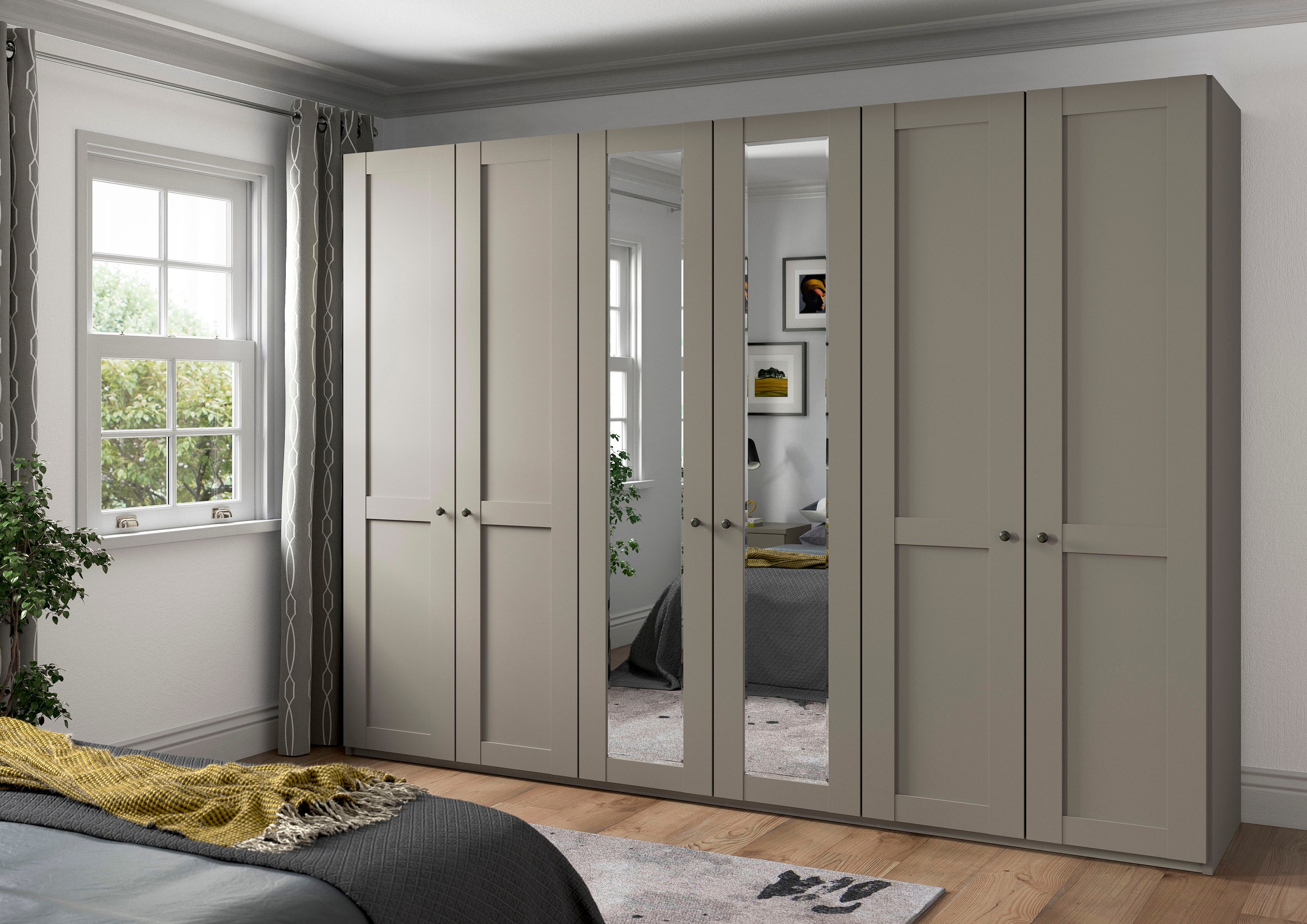 WIEMANN Kleiderschrank "Göteborg, mit 95 Öffnungswinkel, Made in Germany" i günstig online kaufen