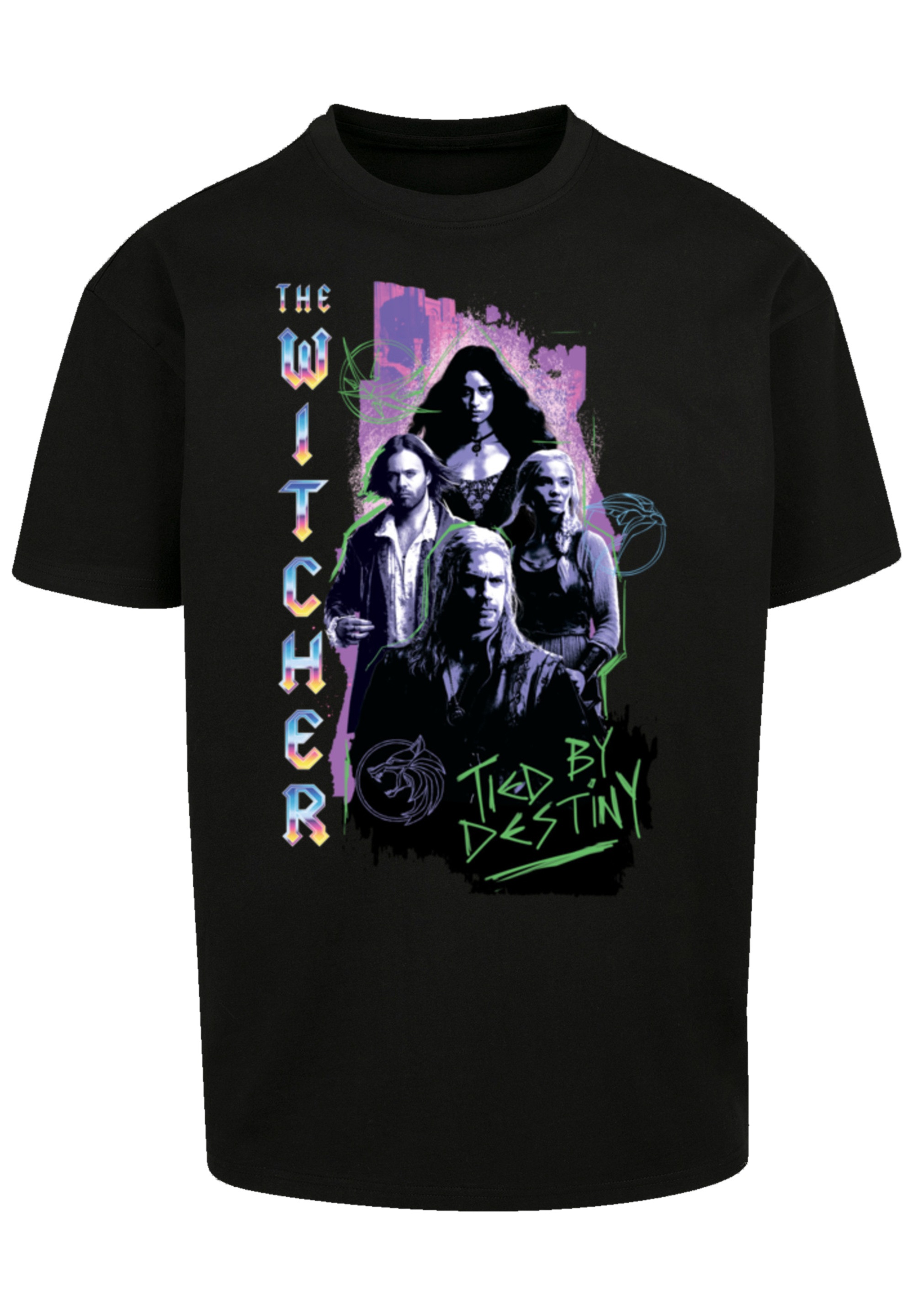 F4NT4STIC T-Shirt »The Witcher Tied By Destiny«, Premium Qualität