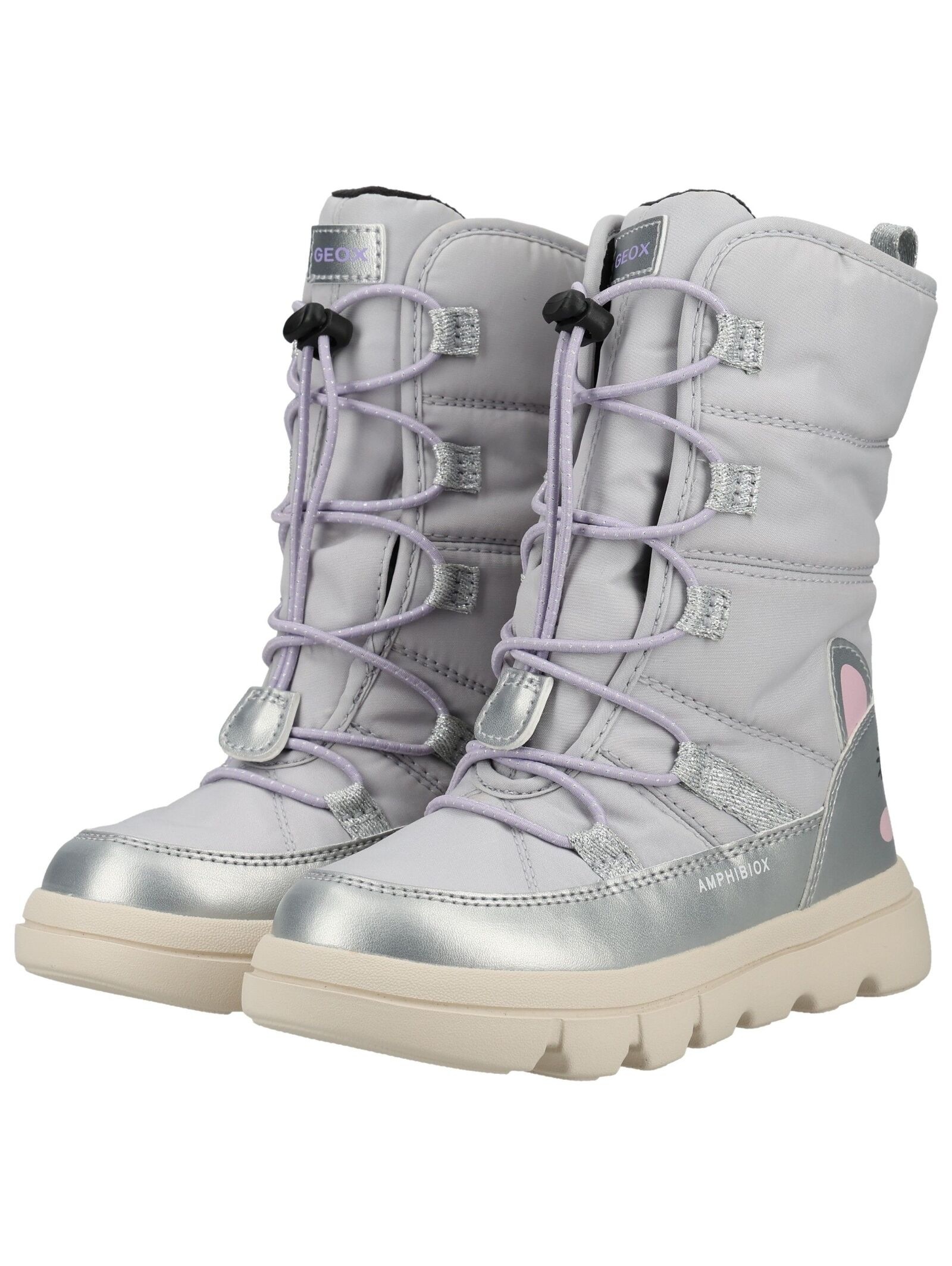 Geox Snowboots »Geox Stiefel Lederimitat/Textil«