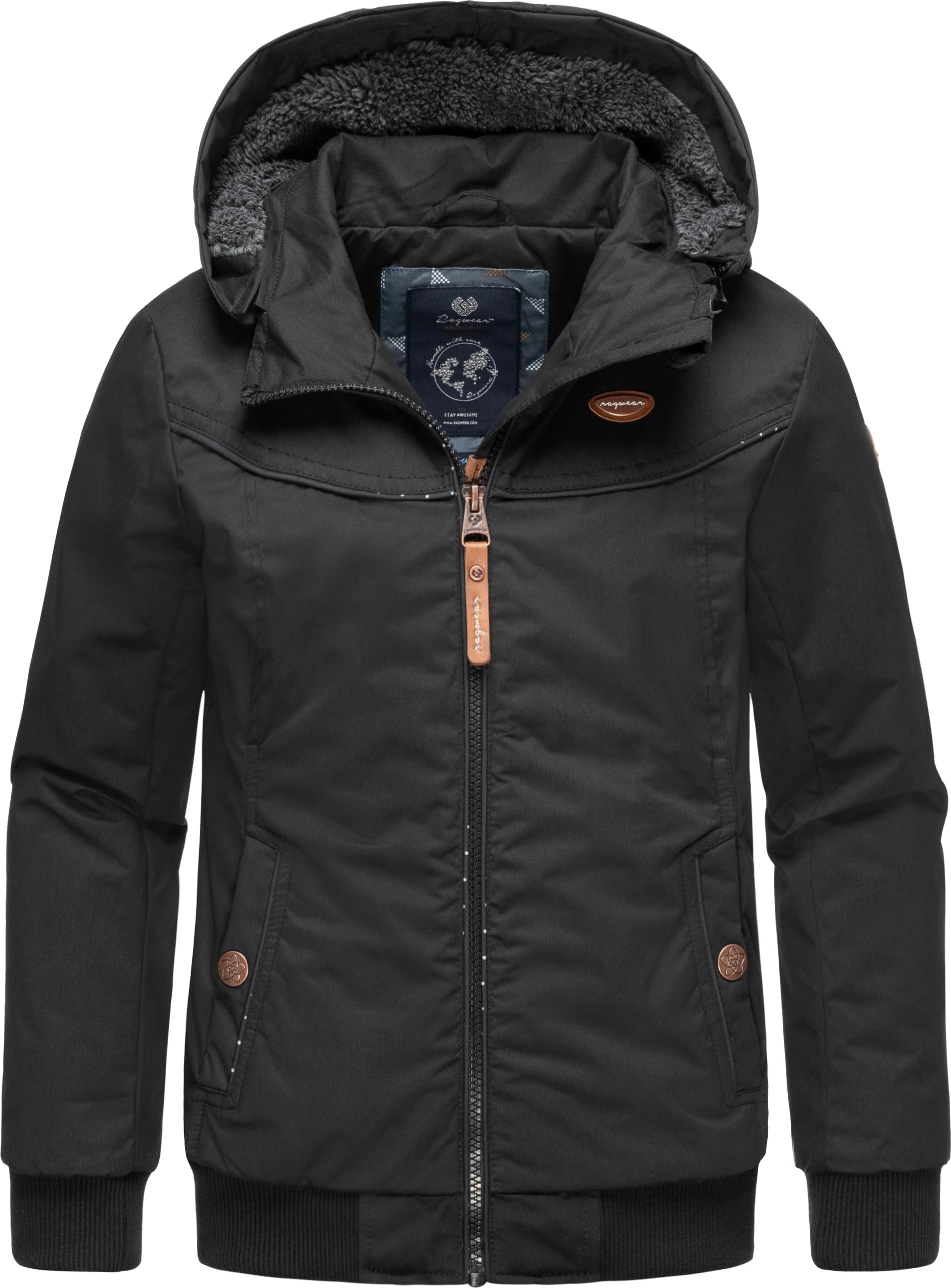 Ragwear Winterjacke »Alja«, mit Kapuze, wasserdichte Winter Outdoorjacke mit abnehmbarer Kapuze