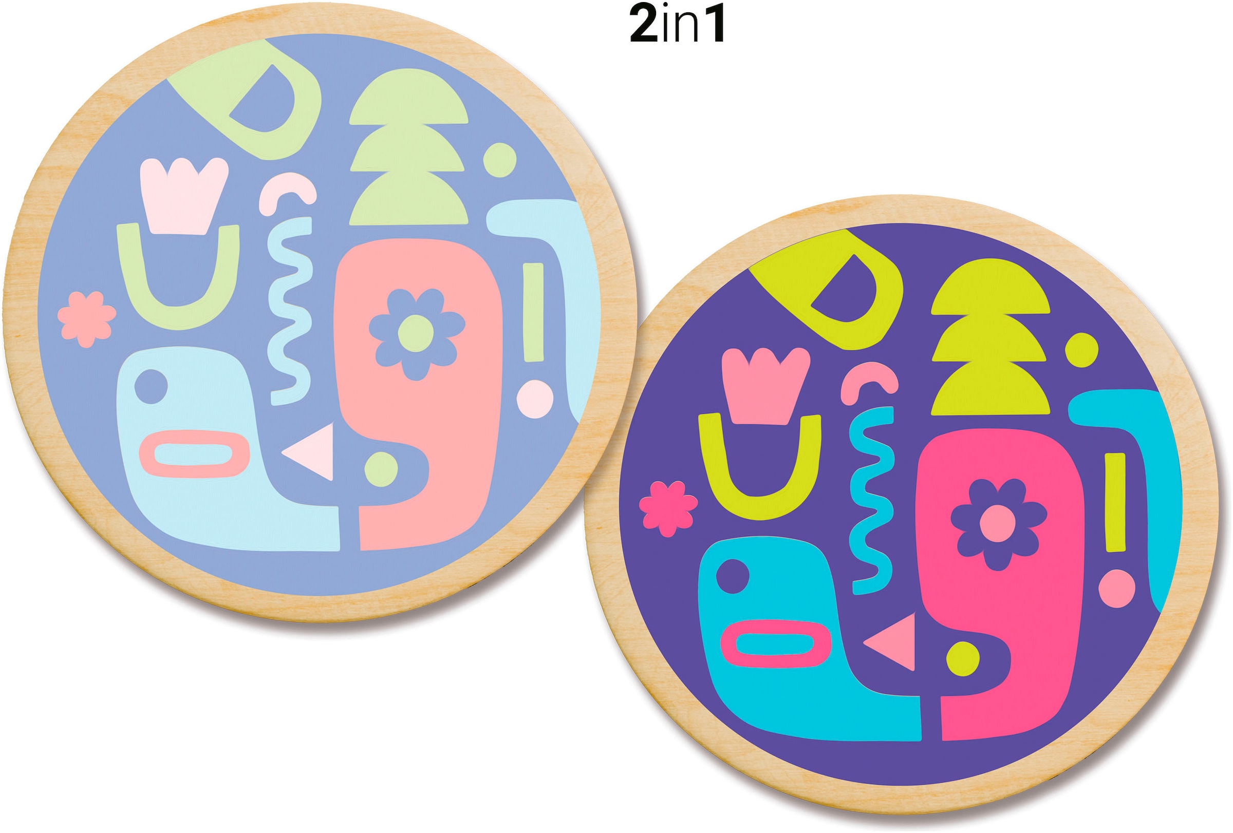 Ravensburger Malen nach Zahlen »CreArt, Wooden, Chunky Shapes«, Made in Europe