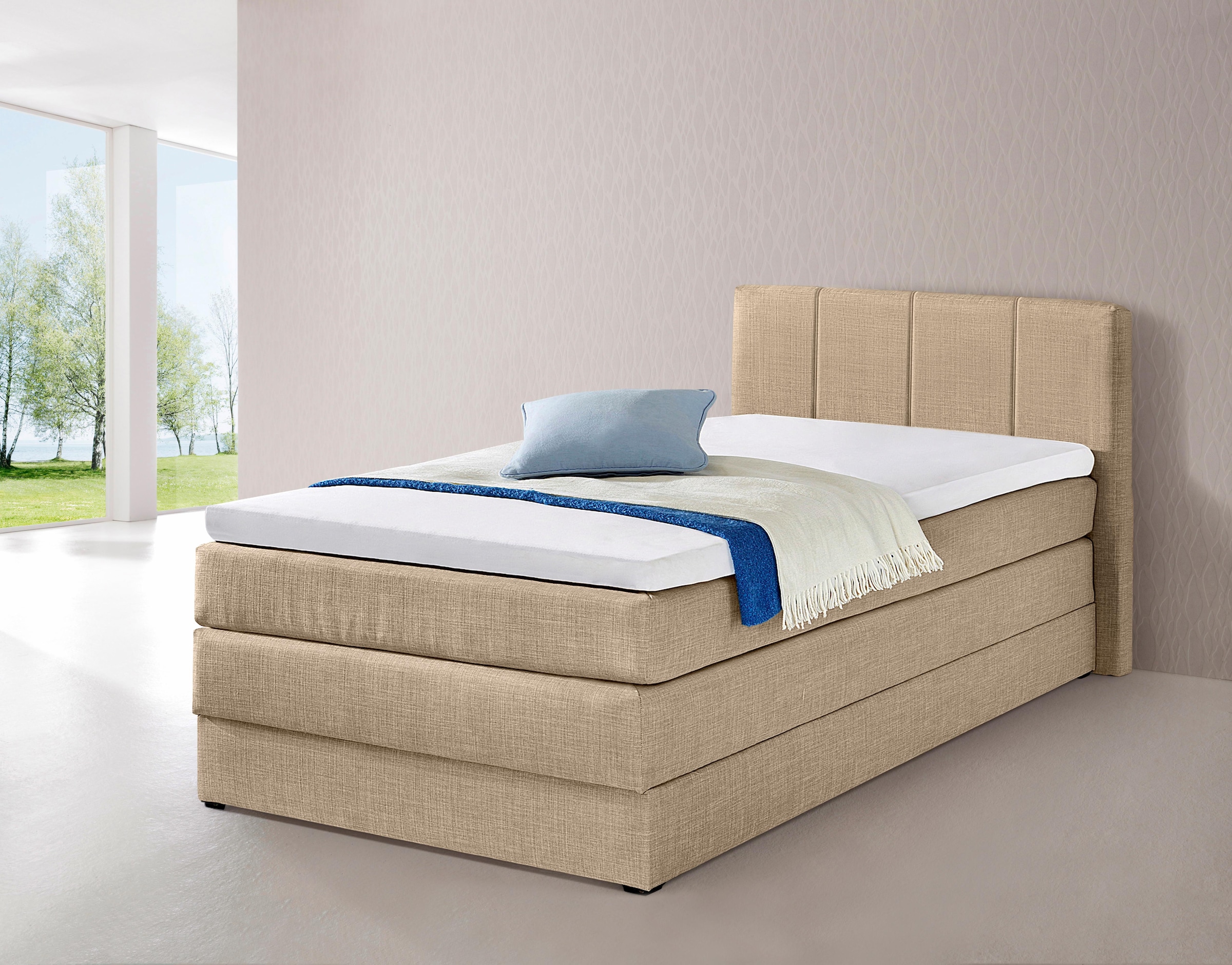 hapo Boxspringbett, mit Bettkasten