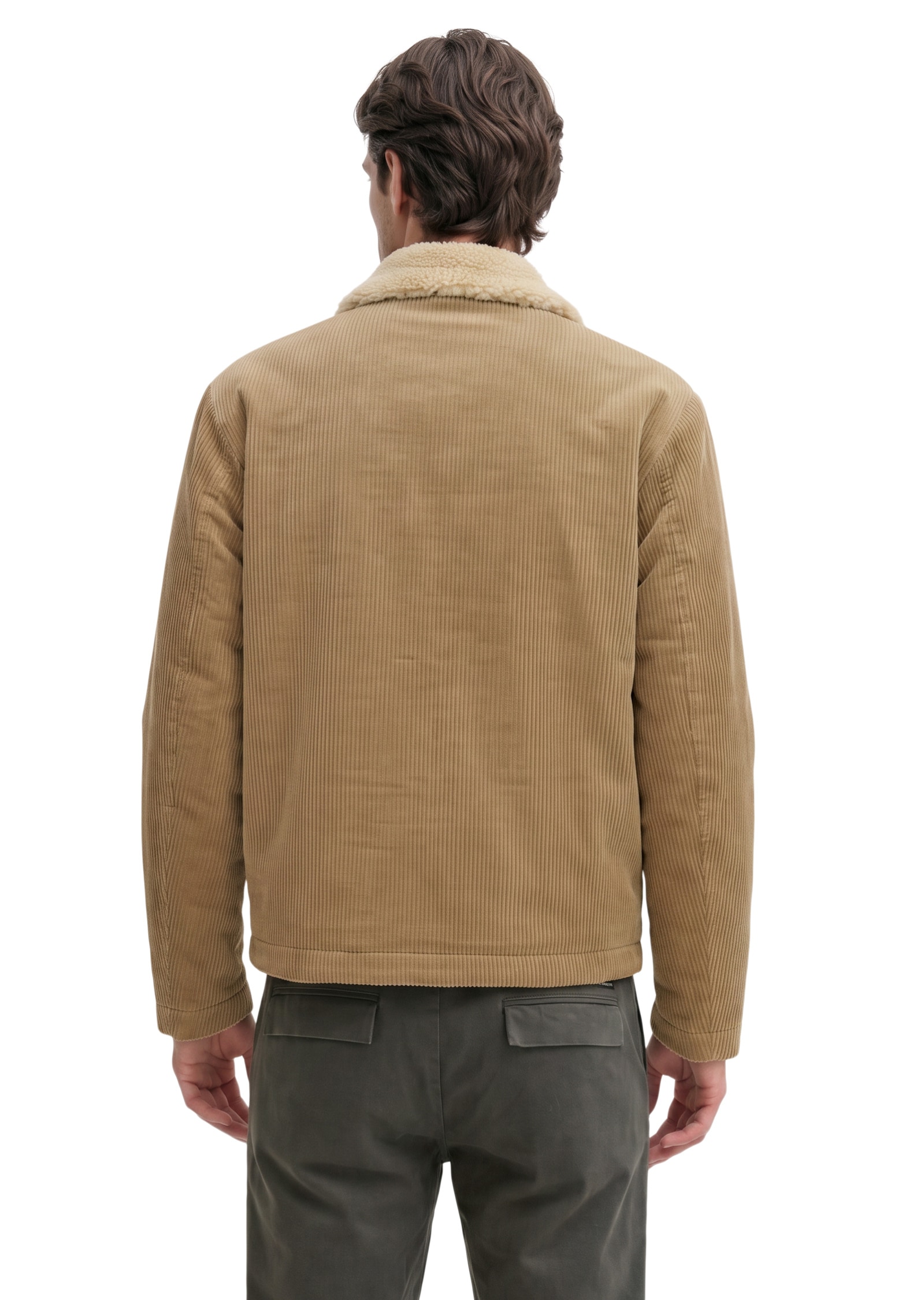Marc O'Polo Outdoorjacke »mit flauschigem Teddyfellfutter«