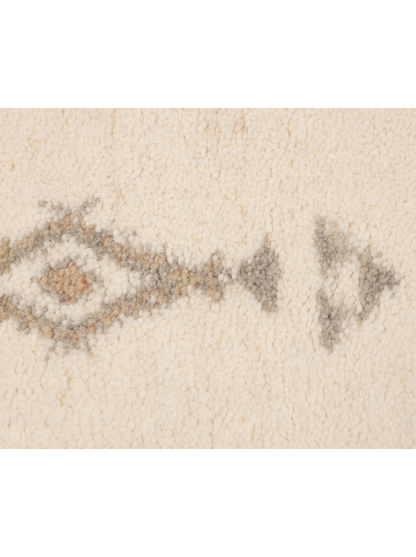 HEINE HOME Tapis Berbère Laine Blanc 140x200cm 3