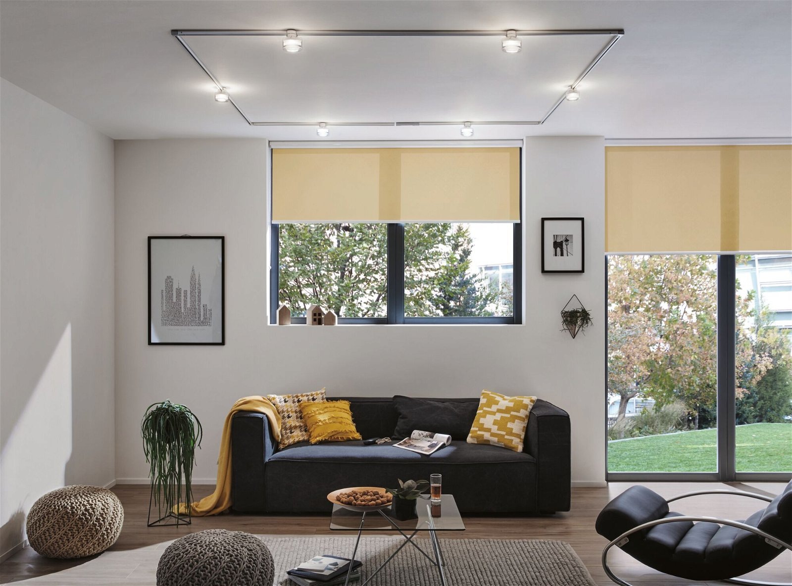 Paulmann Schienensystem-Leuchten »URail Schienenspot Topa Dot 350lm 4,9W 4000K 230V Chrom, Klar, Satin«, dimmbar, Einzelspot