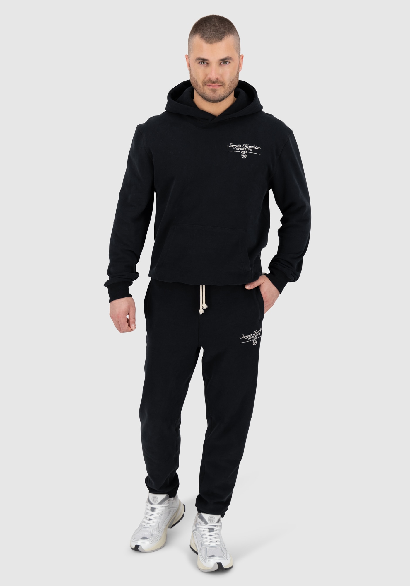 Sergio Tacchini Jogginghose »ORESTE JOGGER Herren«, Trainingshose Herren, Jogginghose, Fleece, Sporthose, Streetwear, Sale