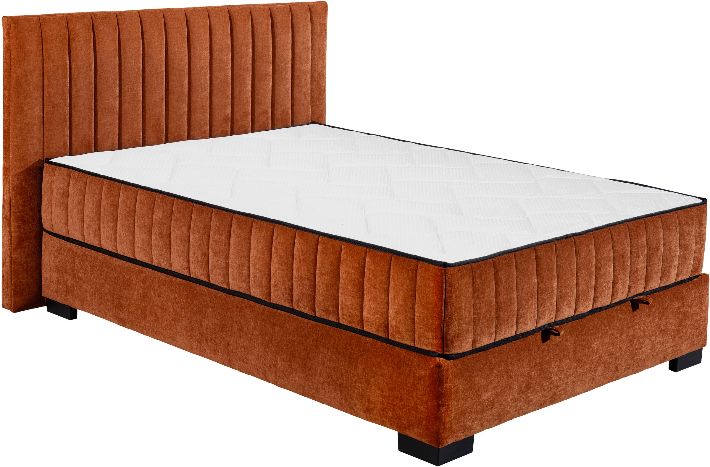 ED EXCITING DESIGN Boxbett "Nagol" mit Bettkasten, mit Wendematratze, erhältlich in verschiedenen Breiten