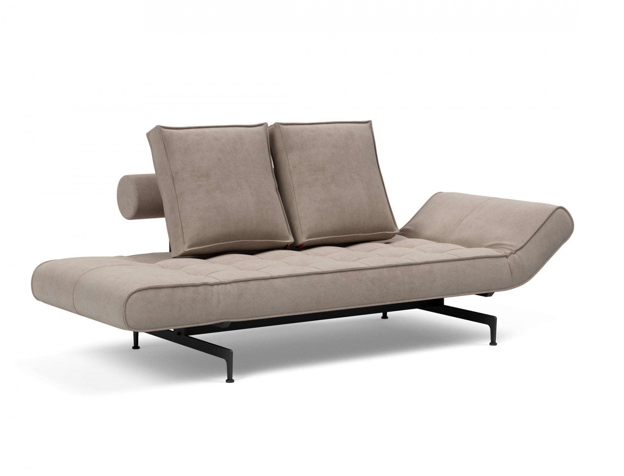 INNOVATION LIVING ™ 3-Sitzer »Ghia Schlafsofa«, eine große Liegefläche mit geringer Stellfläche, beidseitig abklappbar