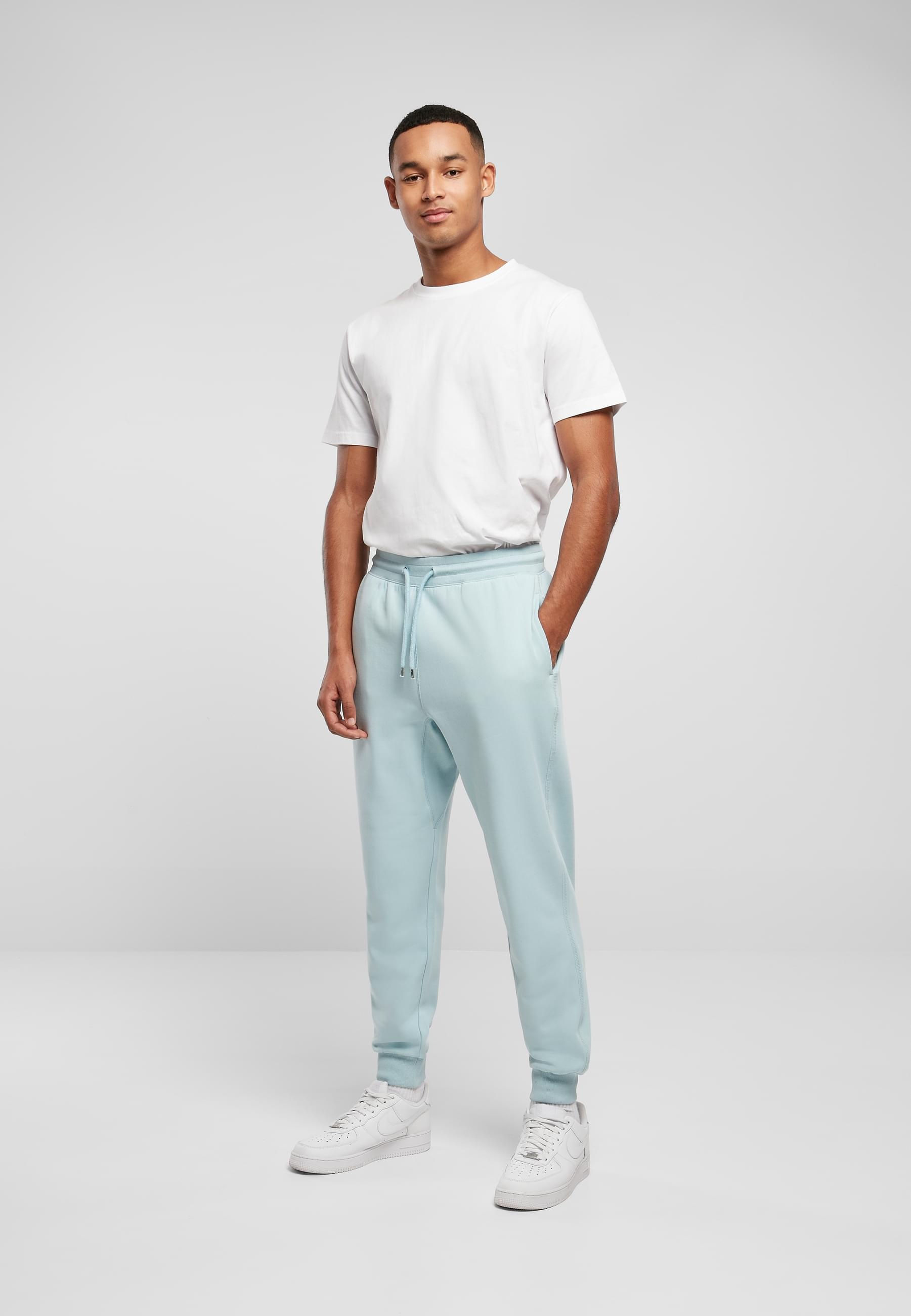 URBAN CLASSICS Stoffhose »Urban Classics Herren Basic Sweatpants«, (1 tlg.)