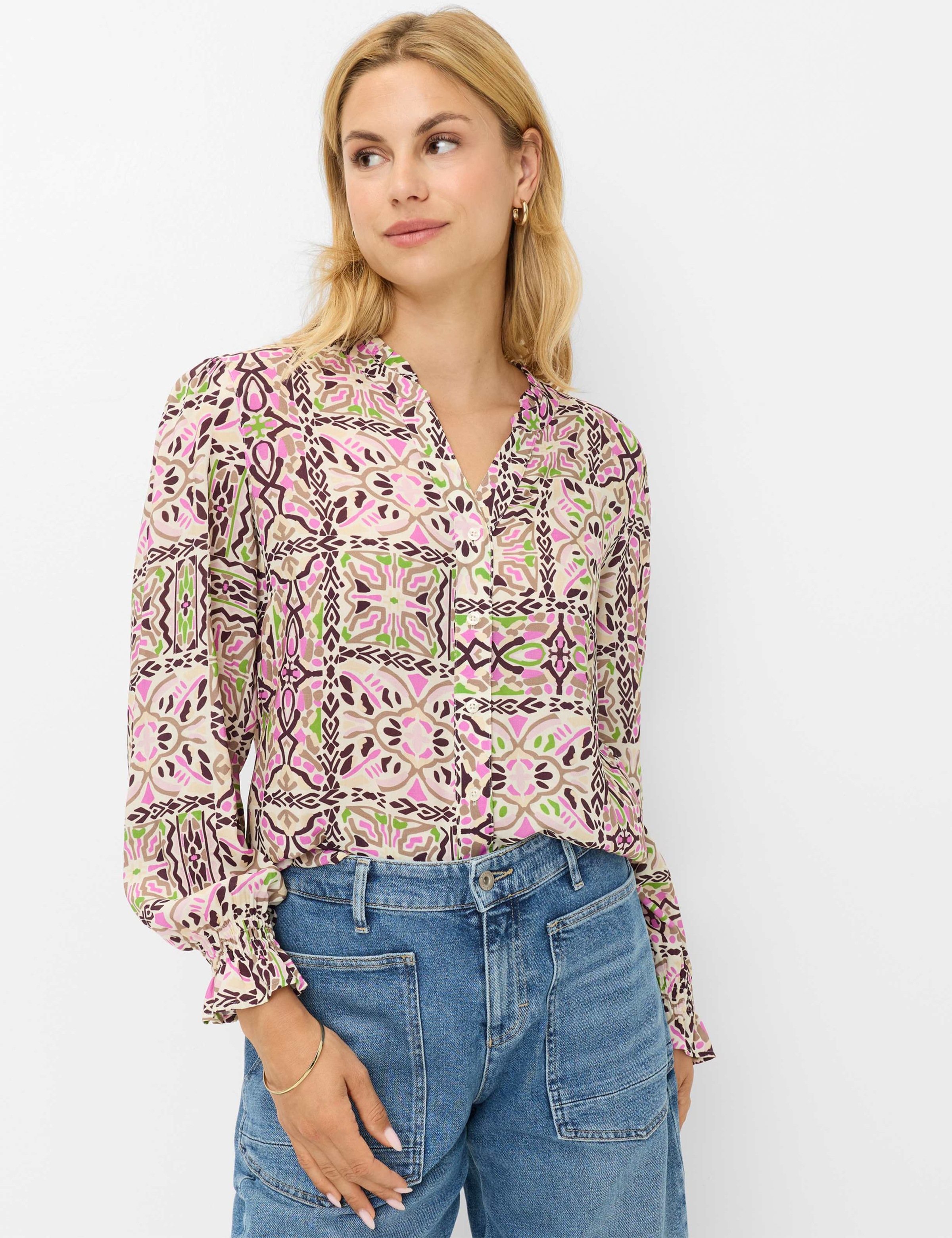 Brax Klassische Bluse »Style VIOLET«