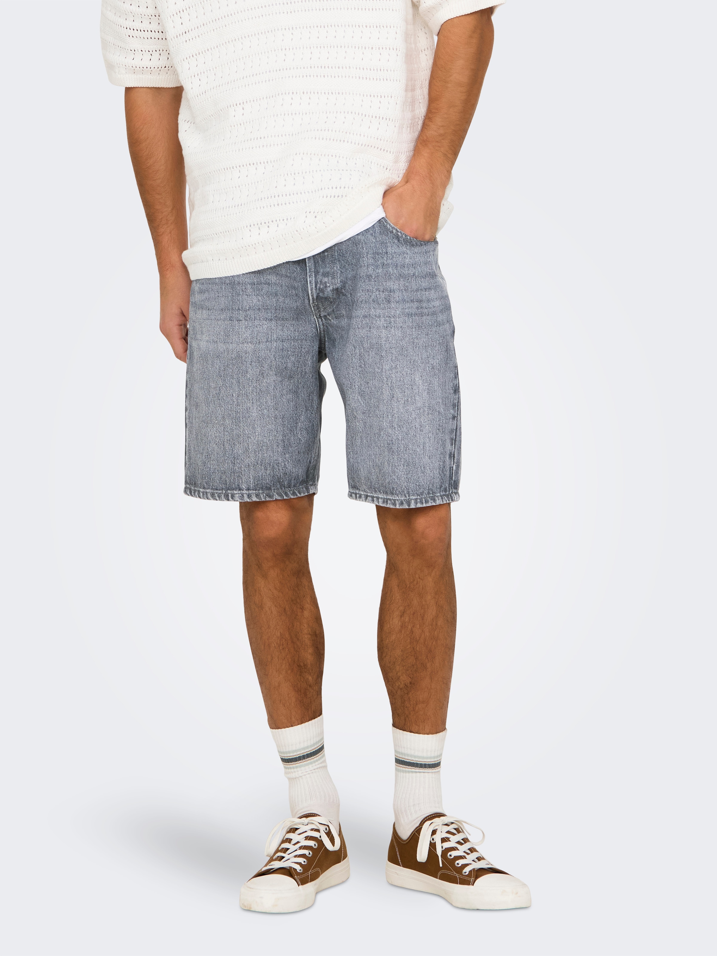 ONLY & SONS Shorts "ONSEDGE MG 2042 AZG DNM SHORTS" günstig online kaufen