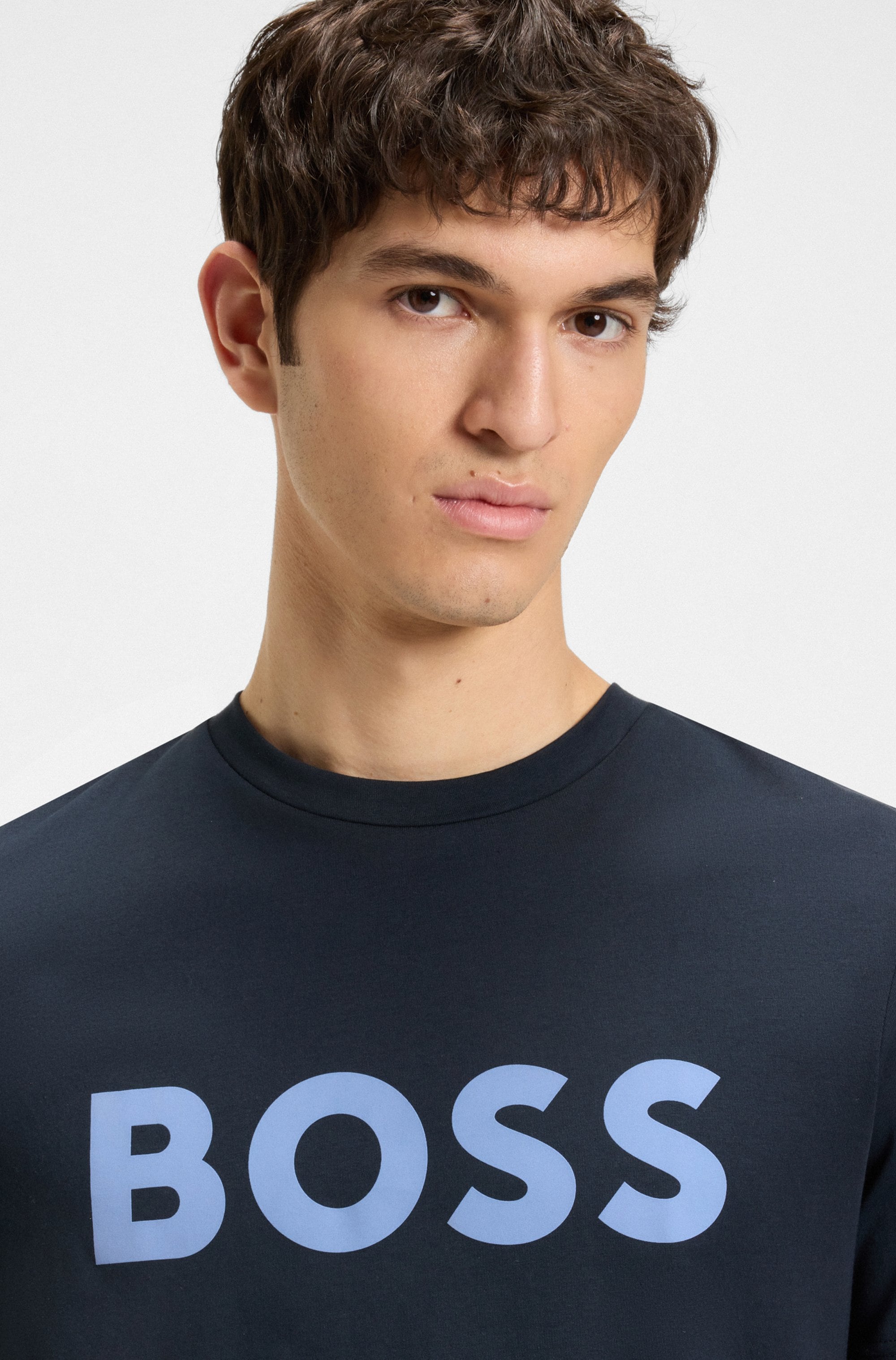 BOSS ORANGE T-Shirt »Thinking 1«, (1 tlg.), mit Logodruck