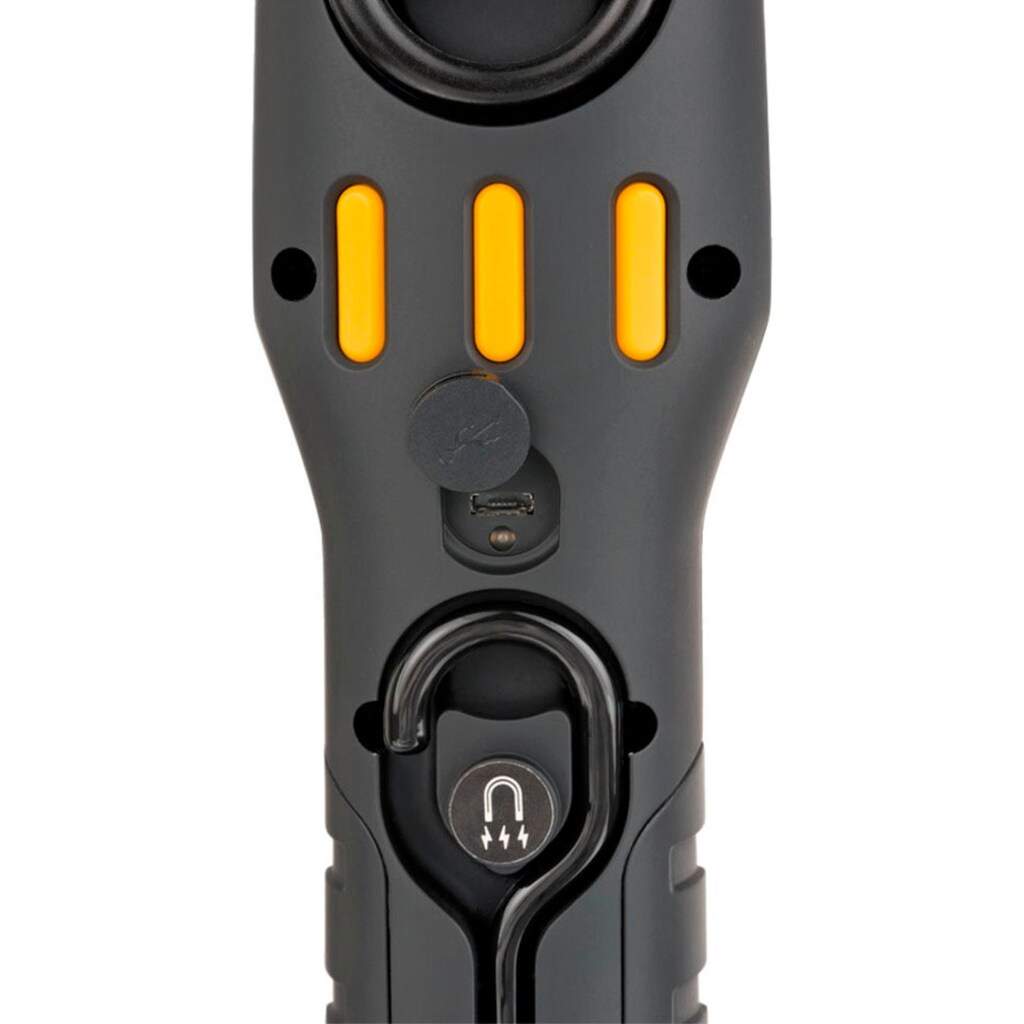 Brennenstuhl Handleuchte »HL2 DA 61 M3H2«, mit integriertem Akku, Magnet, Haken und USB-Kabel