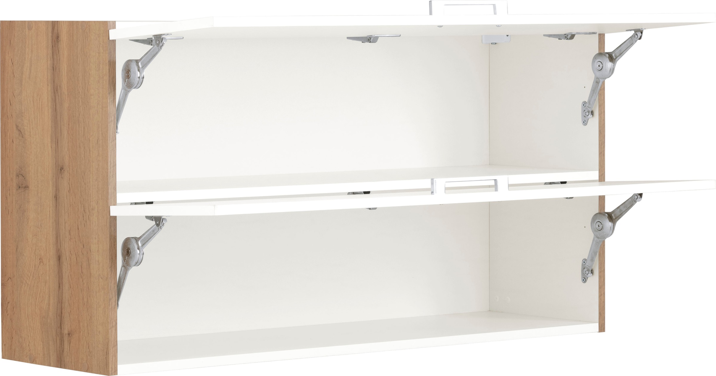 KOCHSTATION Klapphängeschrank »KS-Colmar« 110 cm, mit Metallgriff, für viel Stauraum