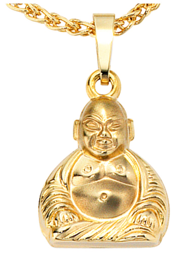 JOBO Kettenanhänger »Anhänger Buddha«, 333 Gold online bestellen | BAUR