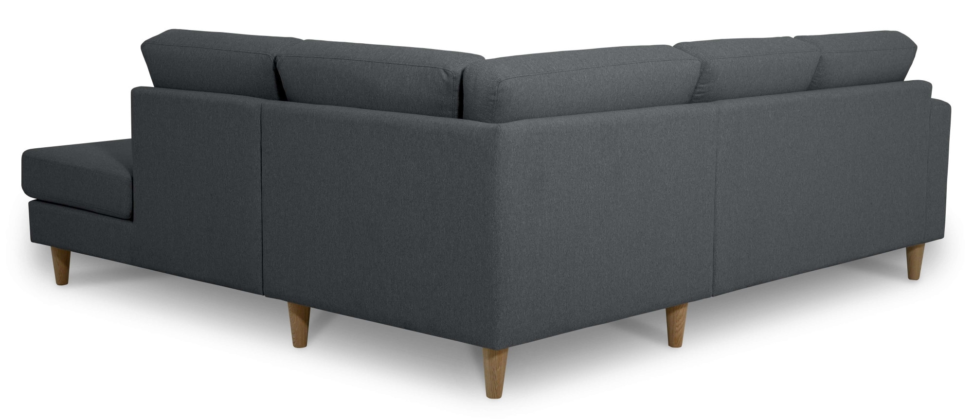 andas Ecksofa »Tvinno«, im skandinavischen Stil, L-Form, mit Massivholzfüßen, Breite 230 cm