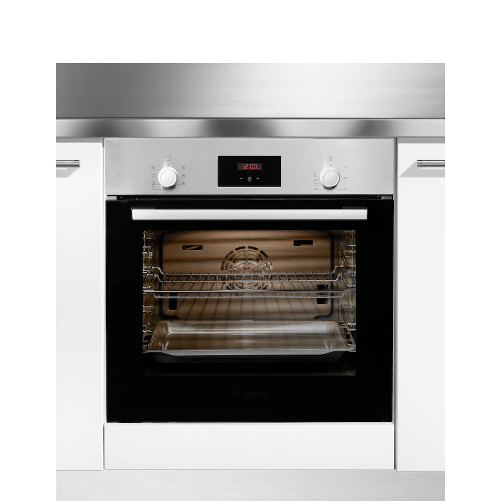 BOSCH Backofen-Set »HBD231VR61«, HBF133BR0, mit Teleskopauszug nachrüstbar, ecoClean Direct