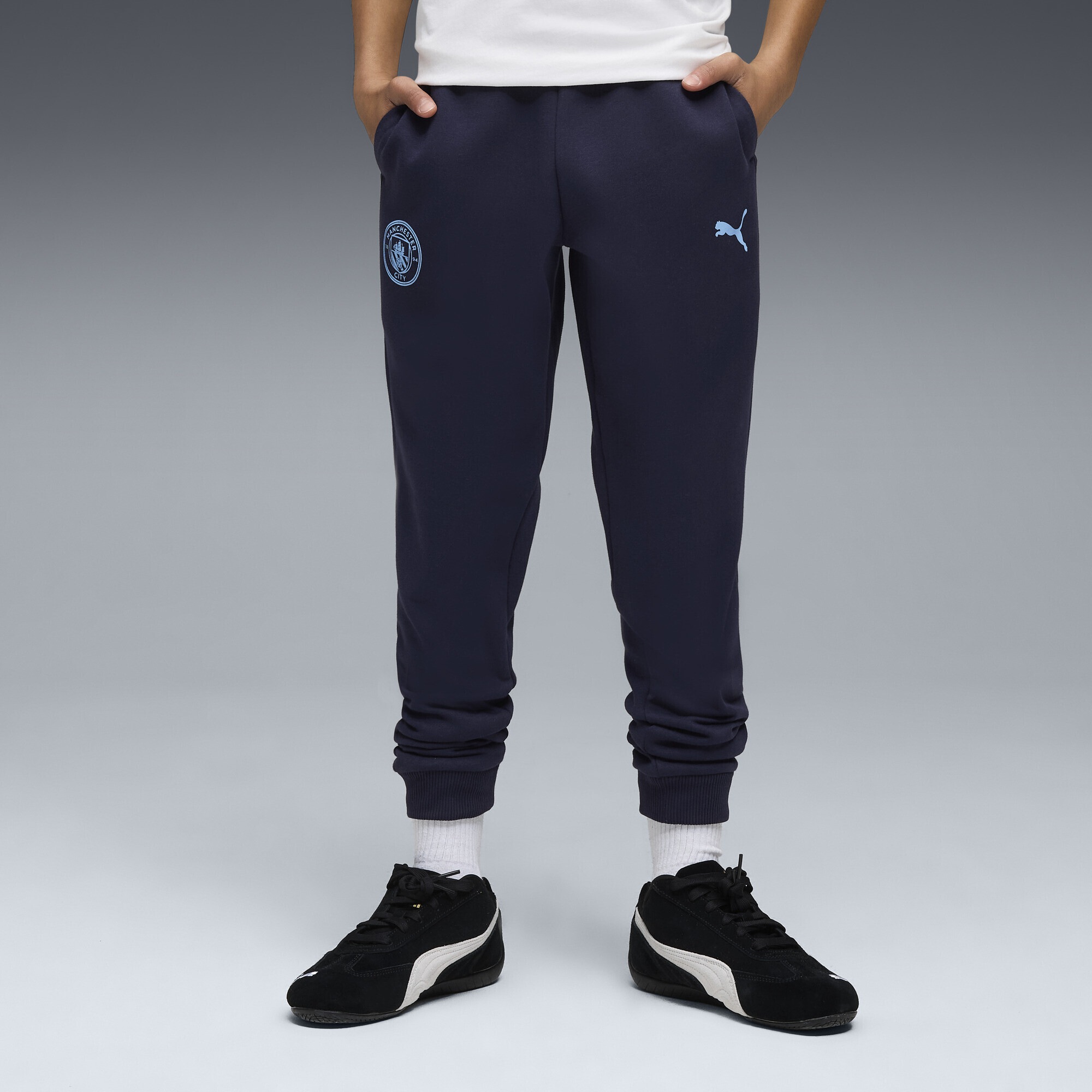 PUMA Sporthose »Manchester City FtblEssentials Hose Jungen«