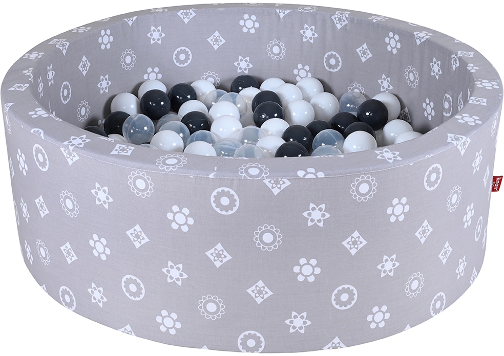 Knorrtoys ® Bällebad »minkštas Royal Grey« su 30...