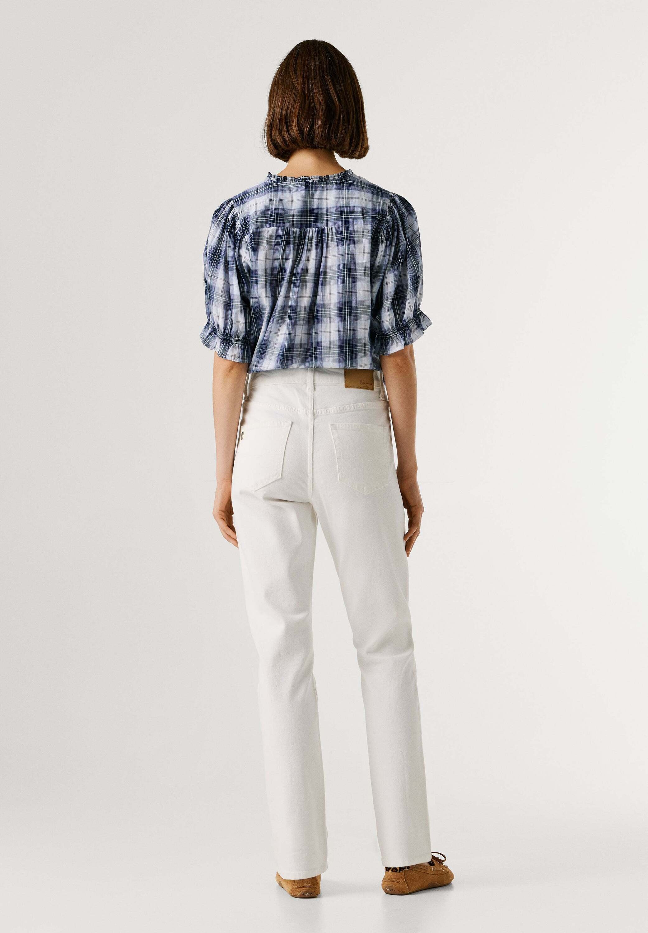 Pepe Jeans Straight-Jeans »straight leg jeans TAPERED JEANS HW VIOLET«
