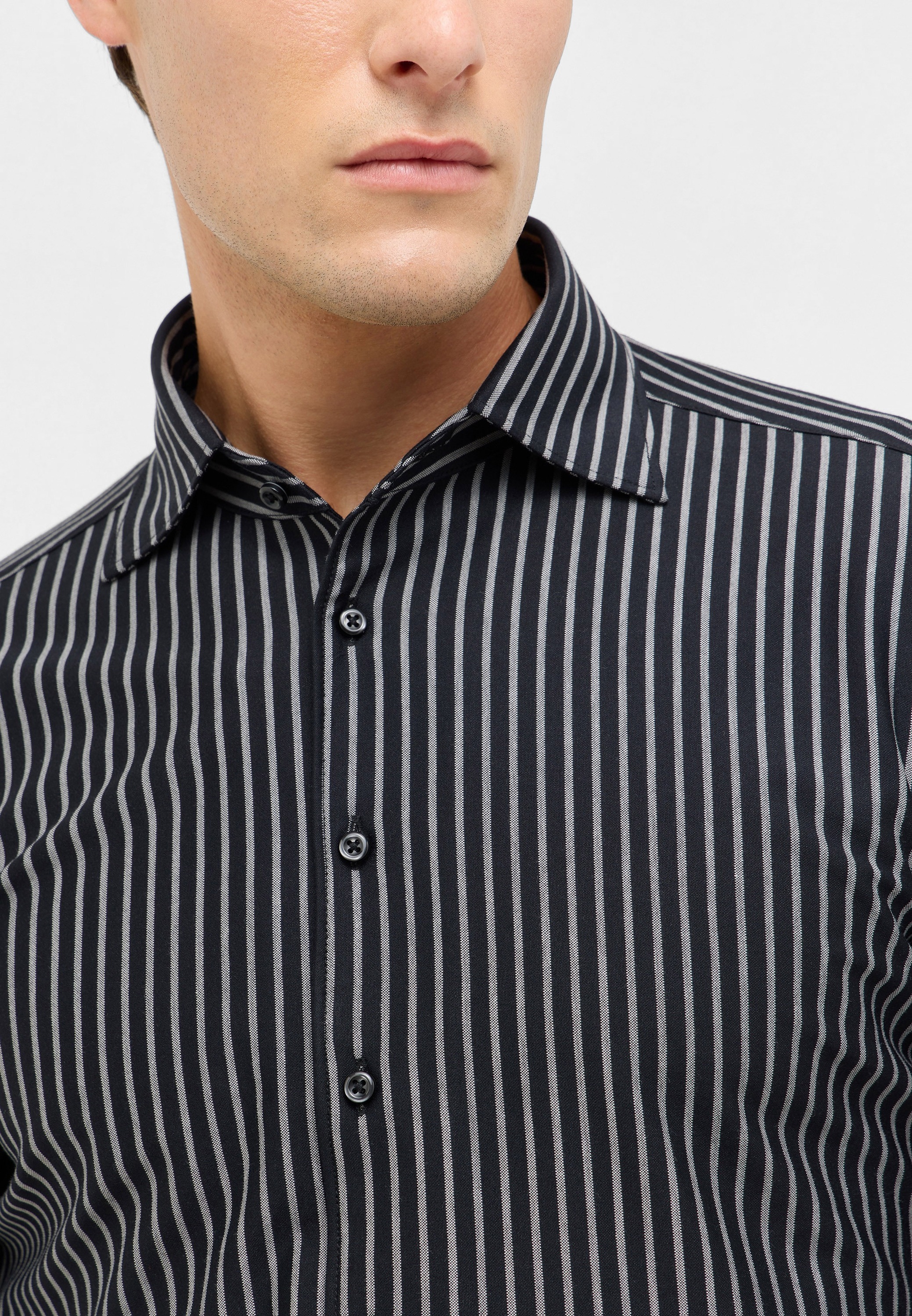 Thumbnail - Eterna Langarmhemd "SLIM FIT" NON IRON (bügelfrei)