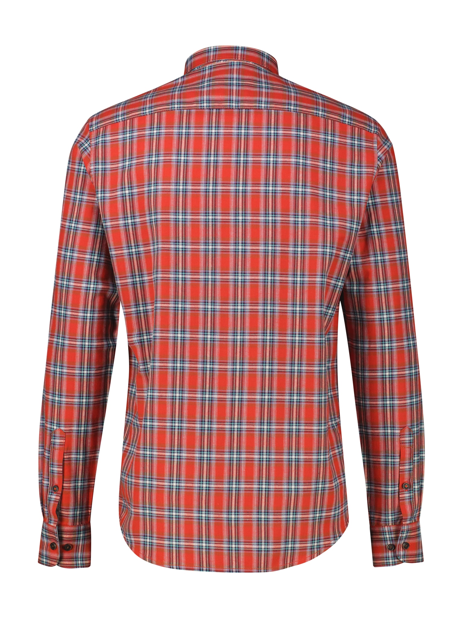 LERROS Karohemd, langarm, mit Button-Down-Kragen