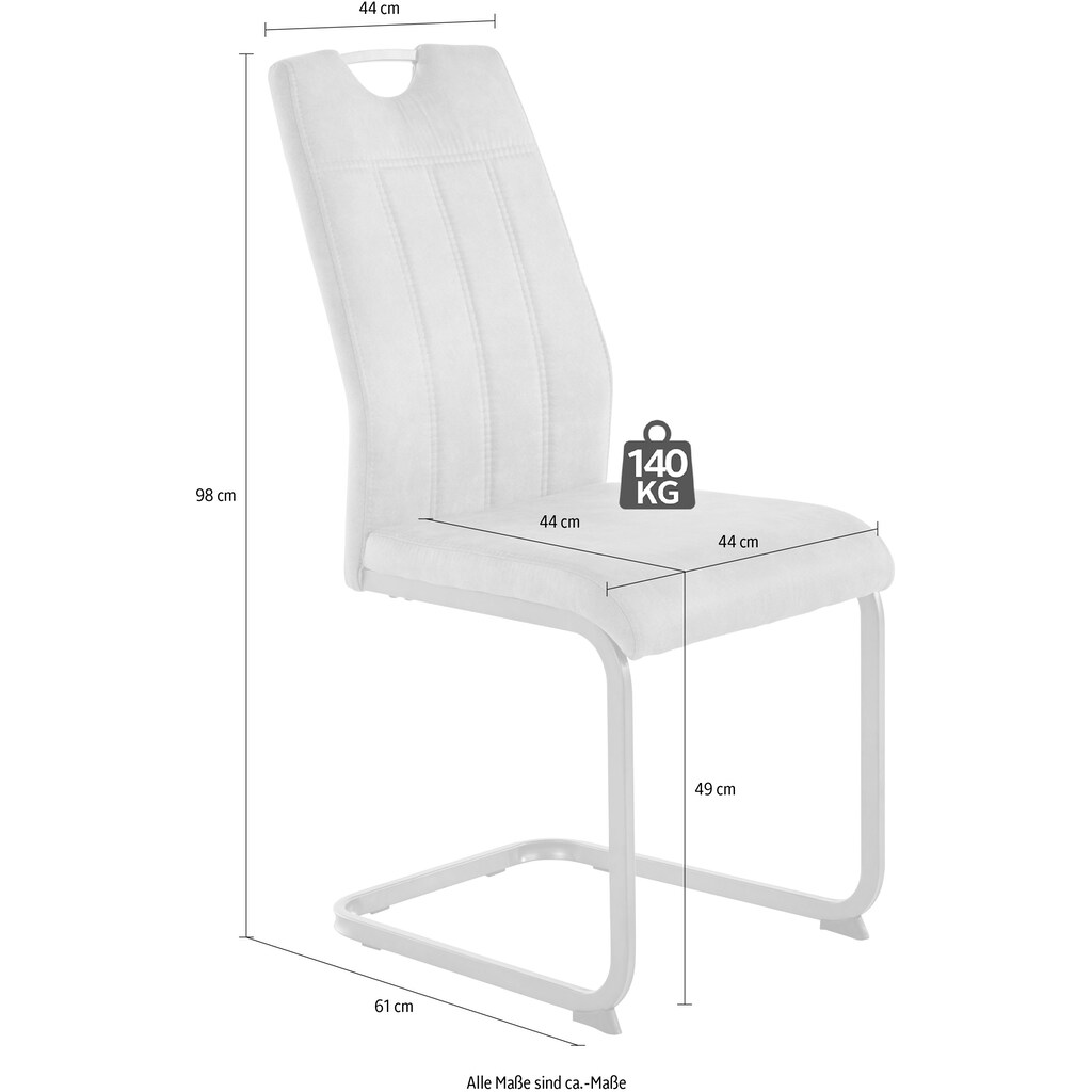 HELA Stuhl, (Set), 2 St., Microfaser