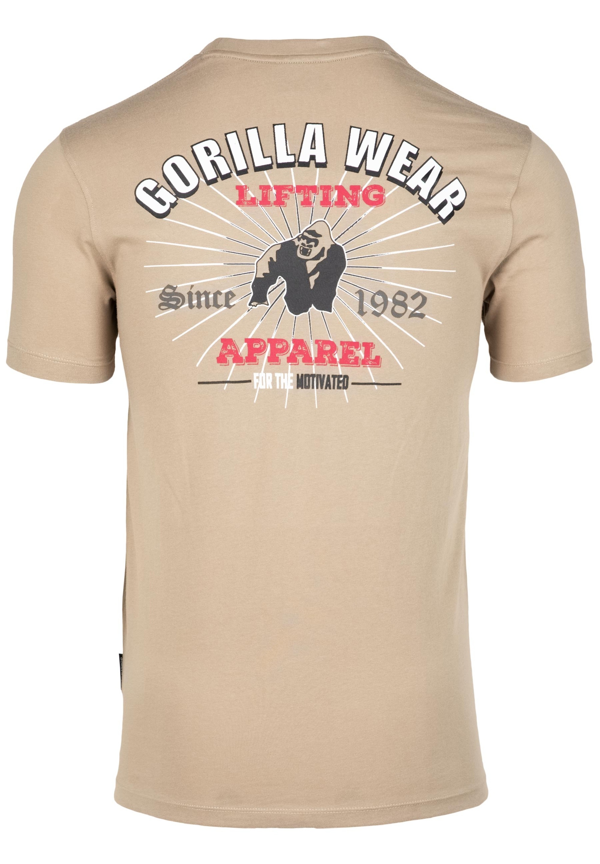 Gorilla Wear Funktionsshirt, mit coolem, großem Rückenprint