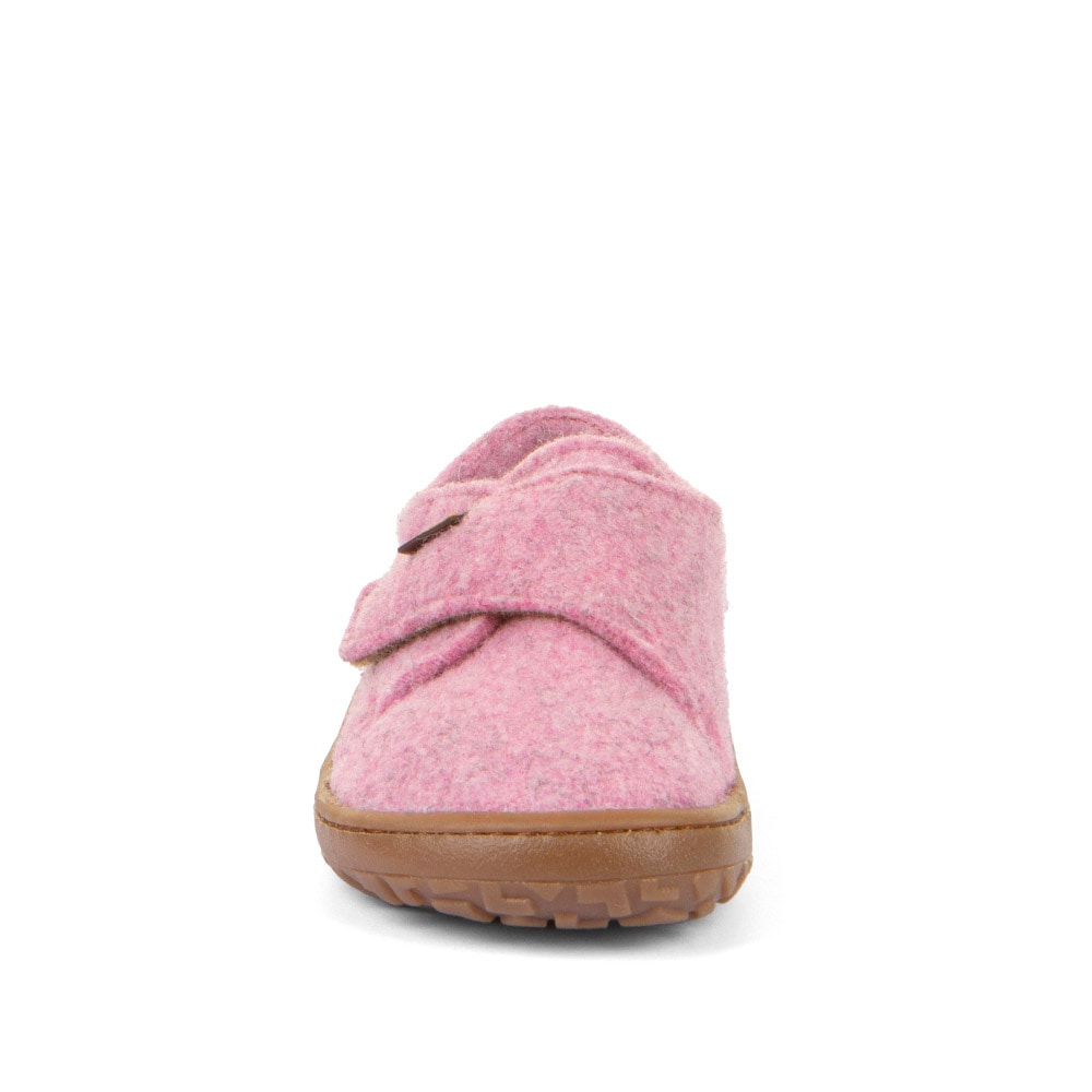 froddo® Hausschuh »BAREFOOT WOOLY«, Klettschuh, Kindergartenschuh mit Wollfutter