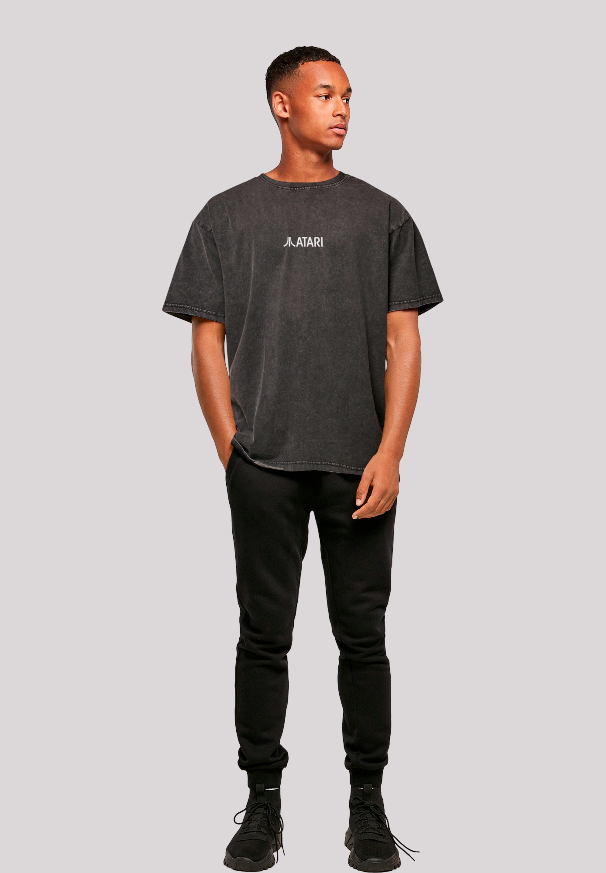 F4NT4STIC T-Shirt »Atari Games Logo Retro Gaming«, Premium Qualität
