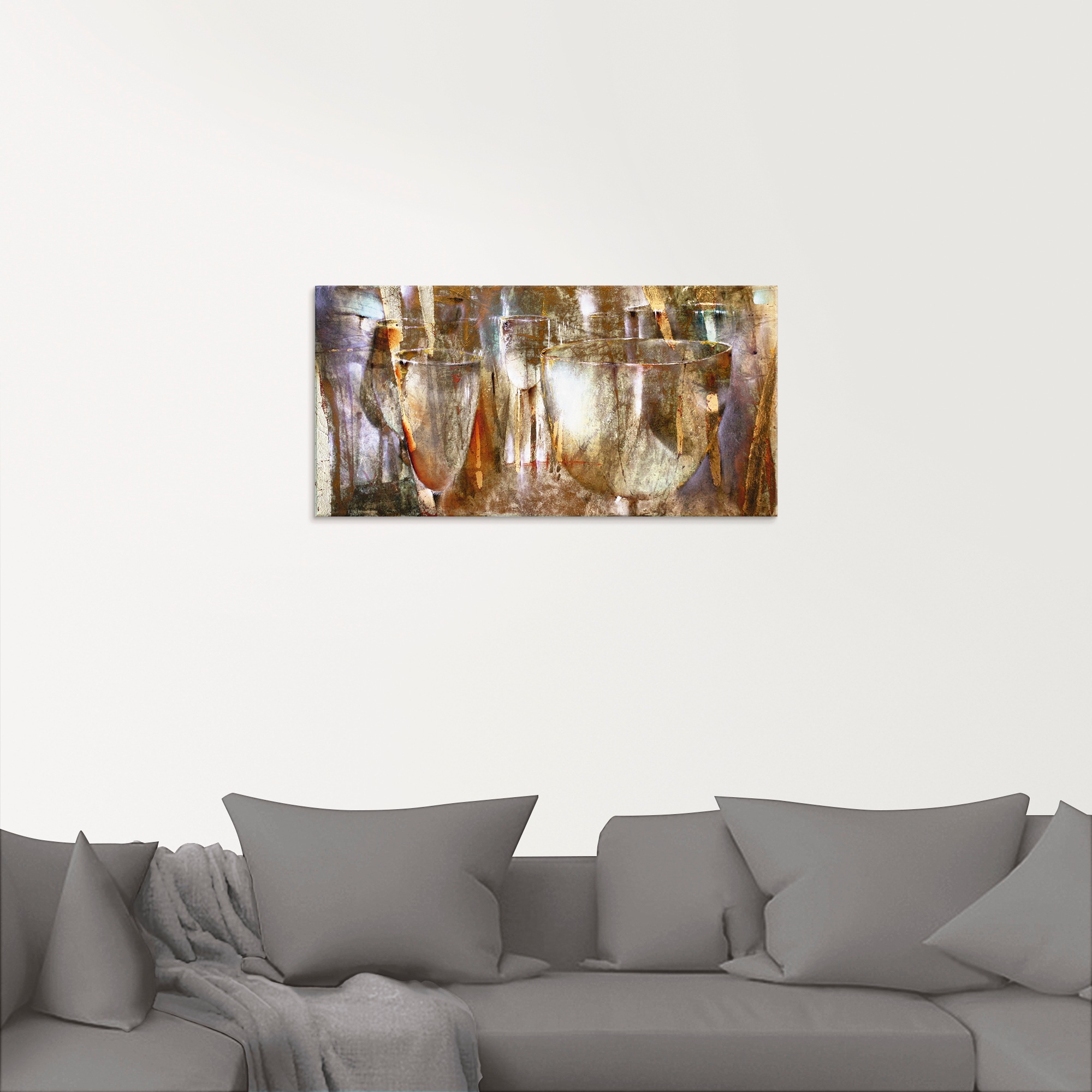 Artland Glasbild "Lichtspiel" Getränke 1 Stk. tlg. in verschiedenen Größen günstig online kaufen