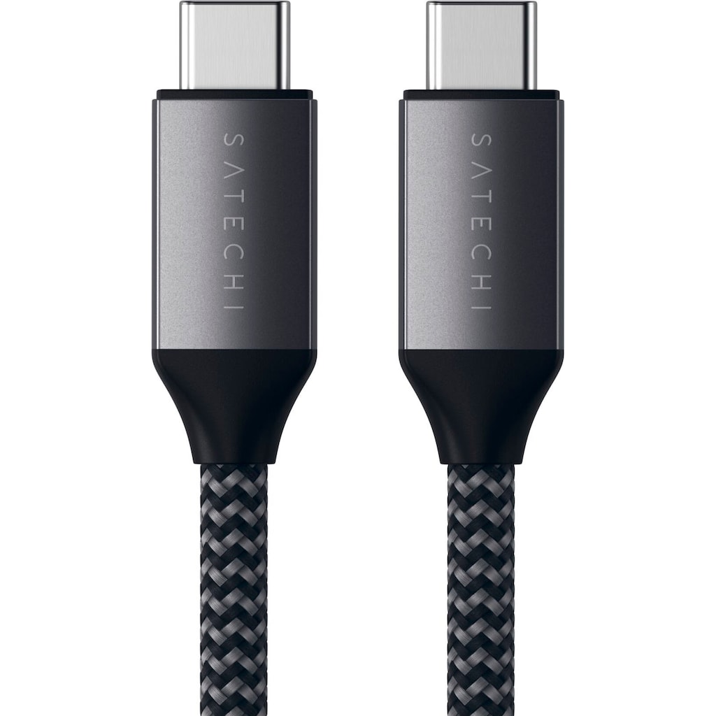 Satechi USB-Kabel »USB-C to USB-C 100W Charging Cable«, USB-C, 200 cm