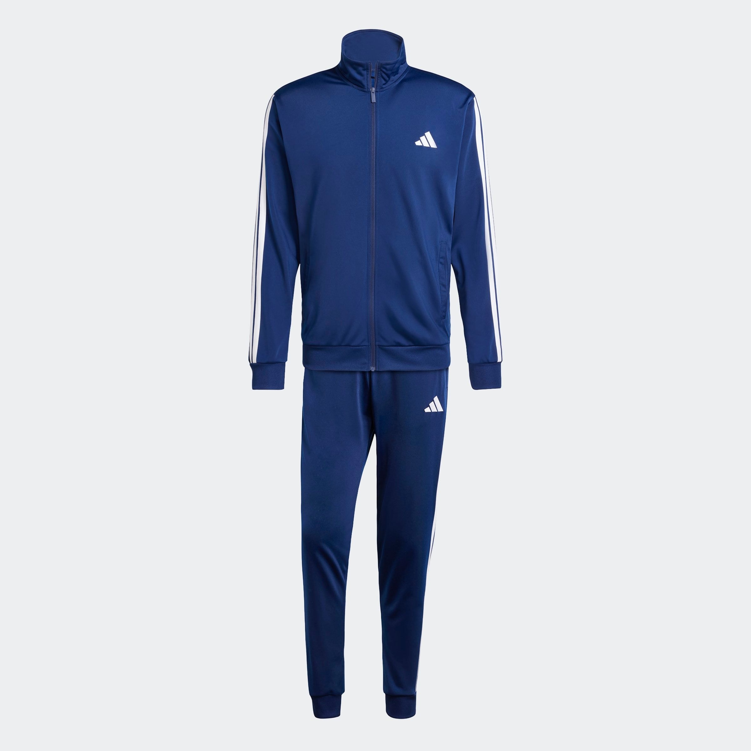 adidas Sportswear Trainingsanzug »M 3S TR TT TS«, (2 tlg.), Basic 3-Streifen Trikot