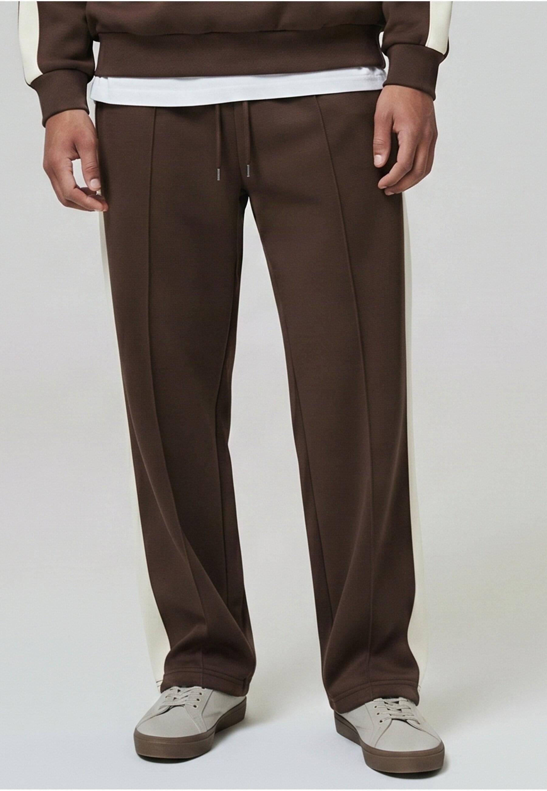 URBAN CLASSICS Sweathose »Urban Classics Piqué Open Leg Trackpants«