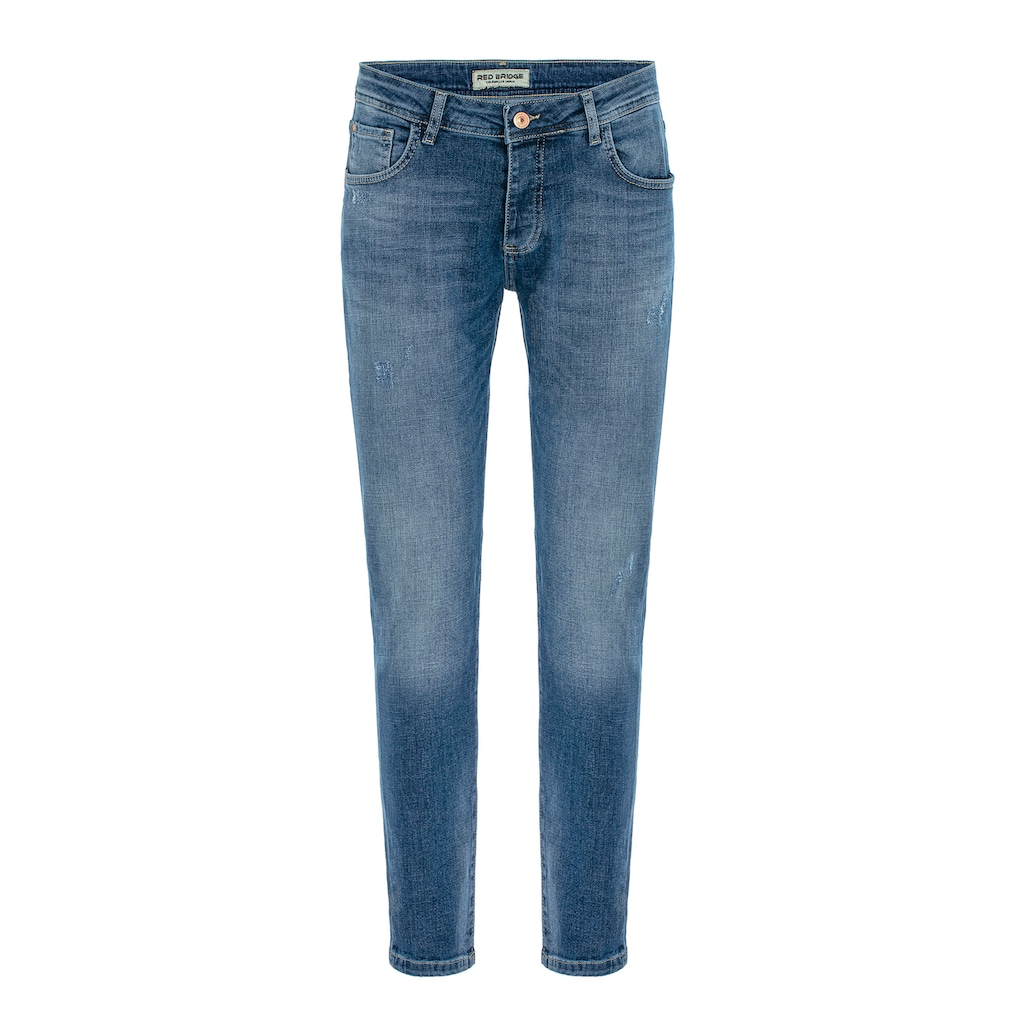 RedBridge Slim-fit-Jeans »Newport News Faded Wave«