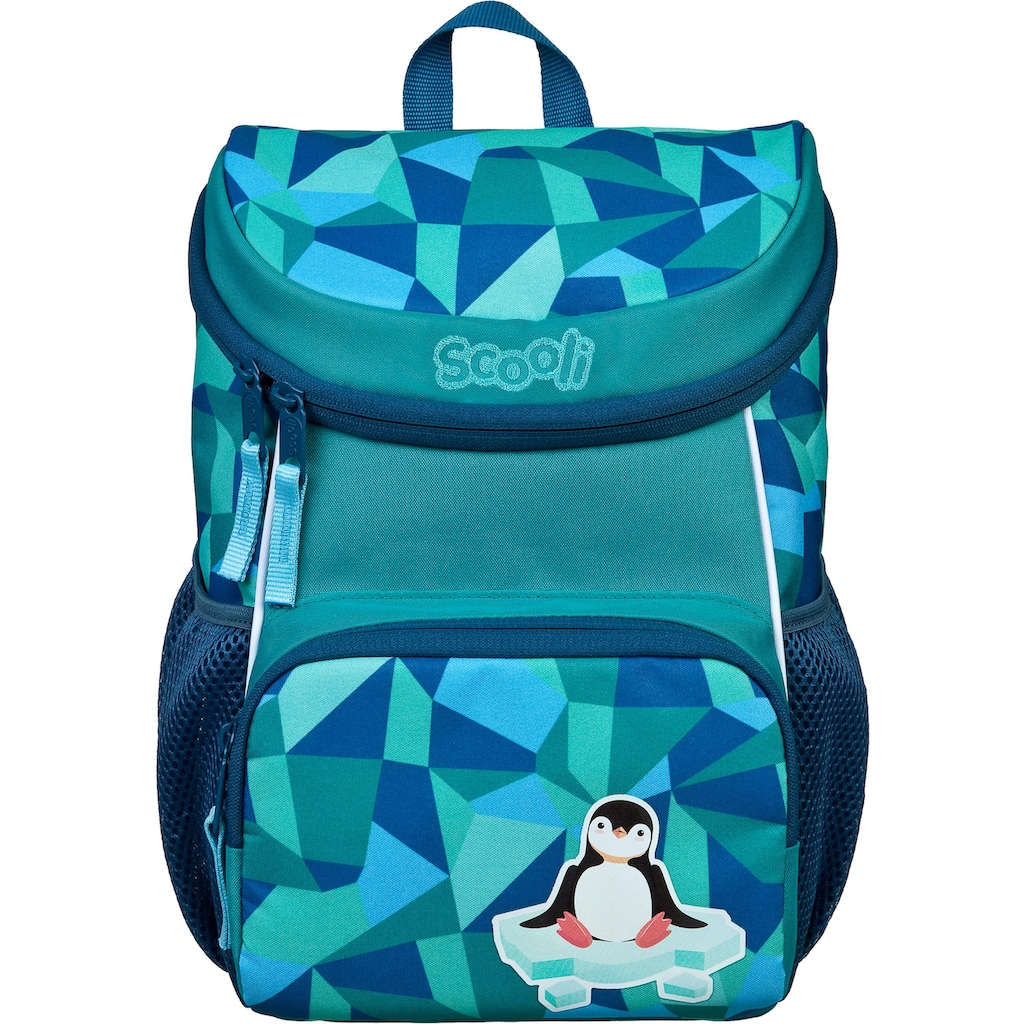 Scooli Kinderrucksack »Mini-Me, Peter Penguin«, Reflektoren