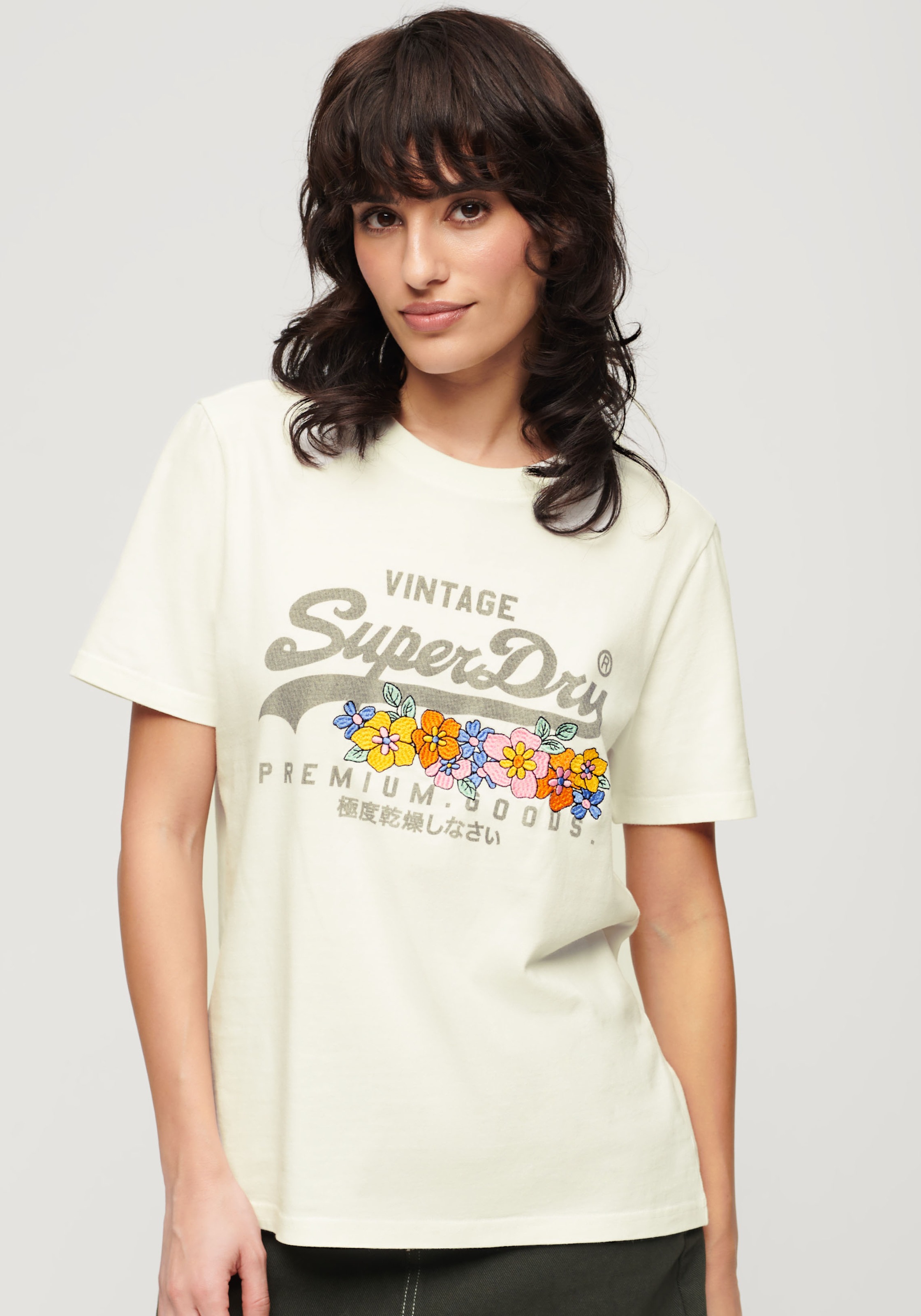 Superdry Palaidinė »VINTAGE VL PREM G FLORAL TE...